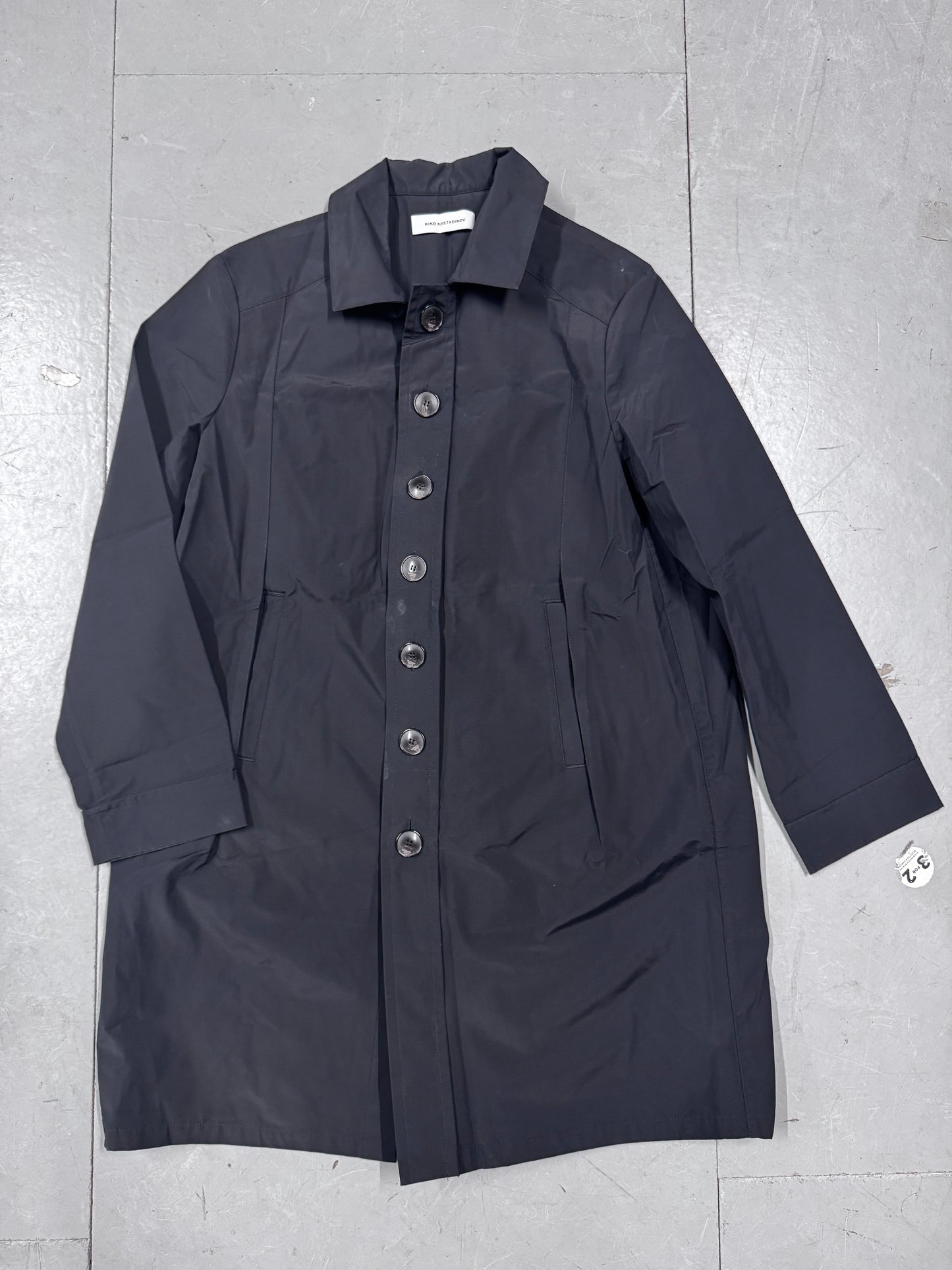 Kiko Kostadinov AW18 Zabriskie Car Coat Loro Piana