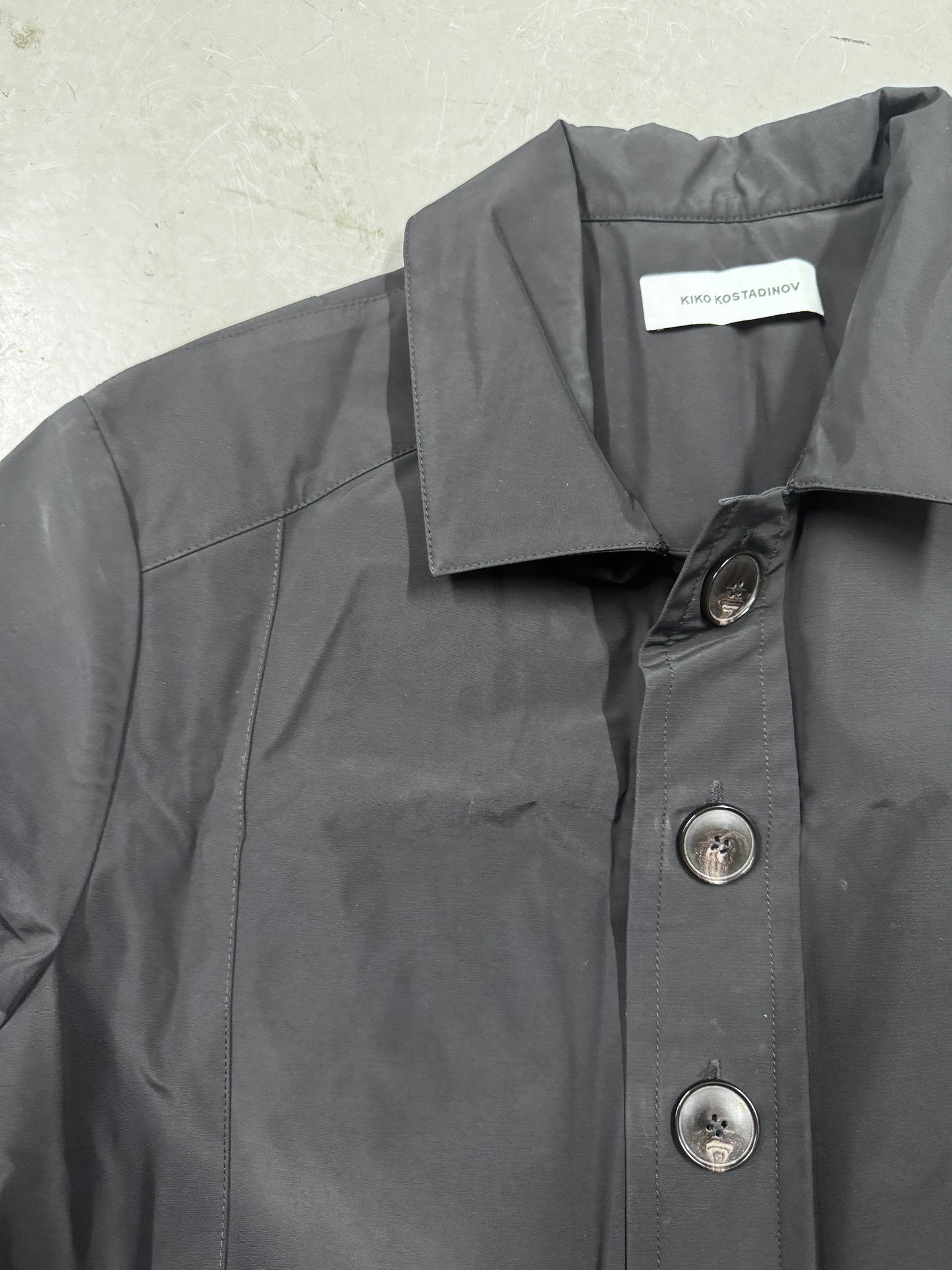 Kiko Kostadinov AW18 Zabriskie Car Coat Loro Piana