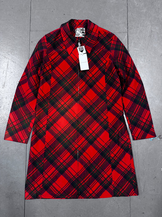 Stefan Cooke SS19 Tartan Coat