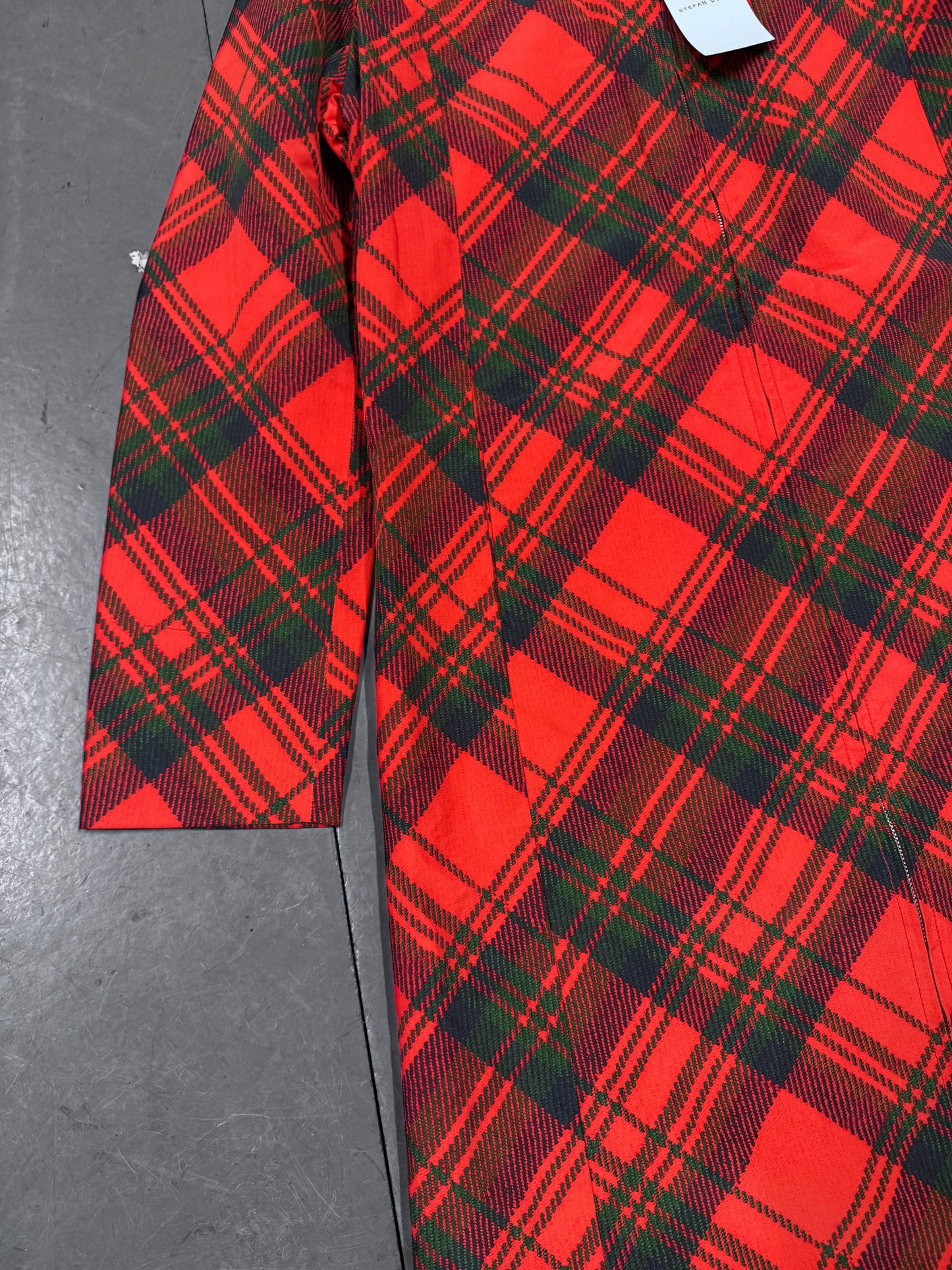 Stefan Cooke SS19 Tartan Coat