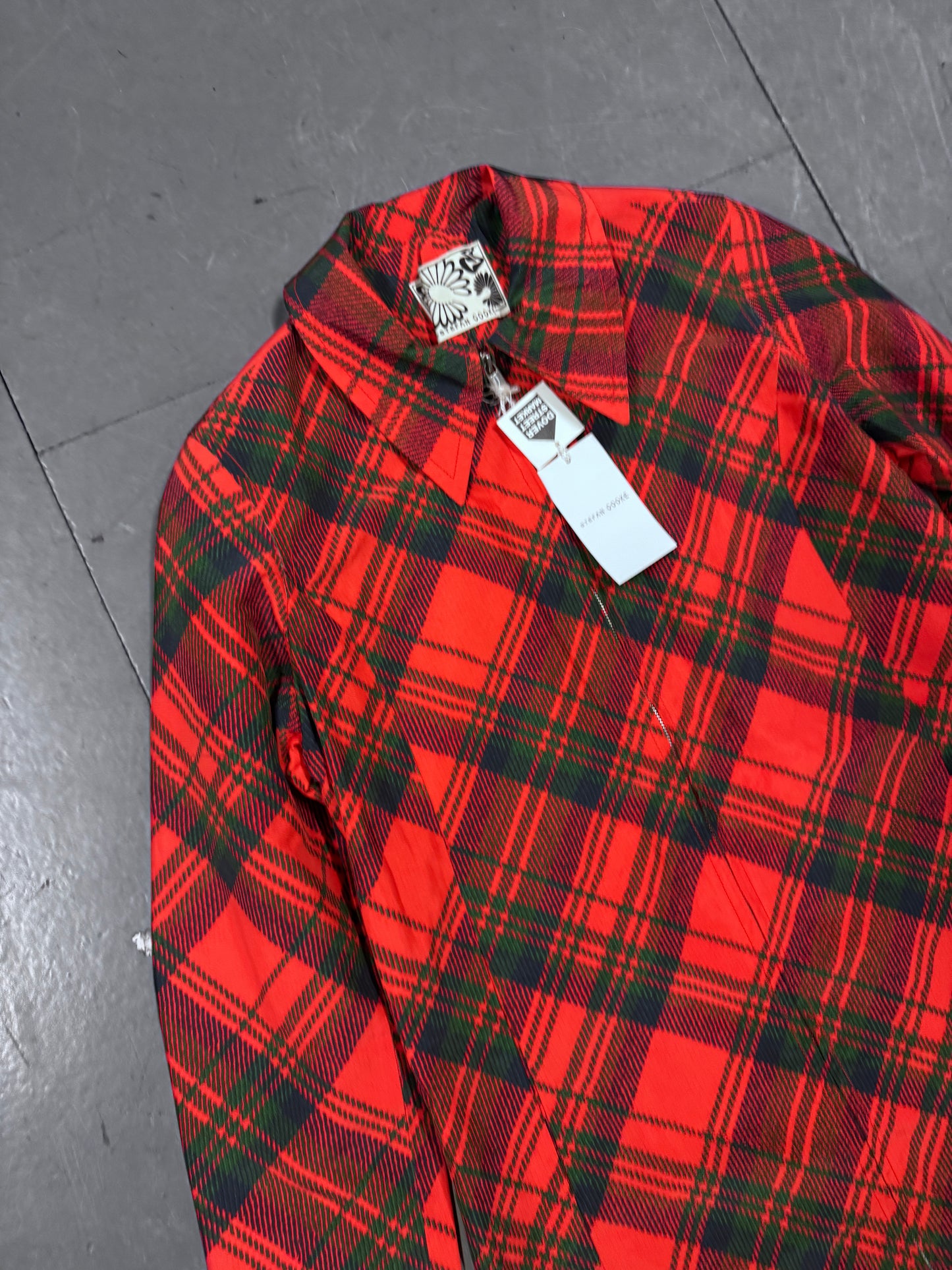 Stefan Cooke SS19 Tartan Coat