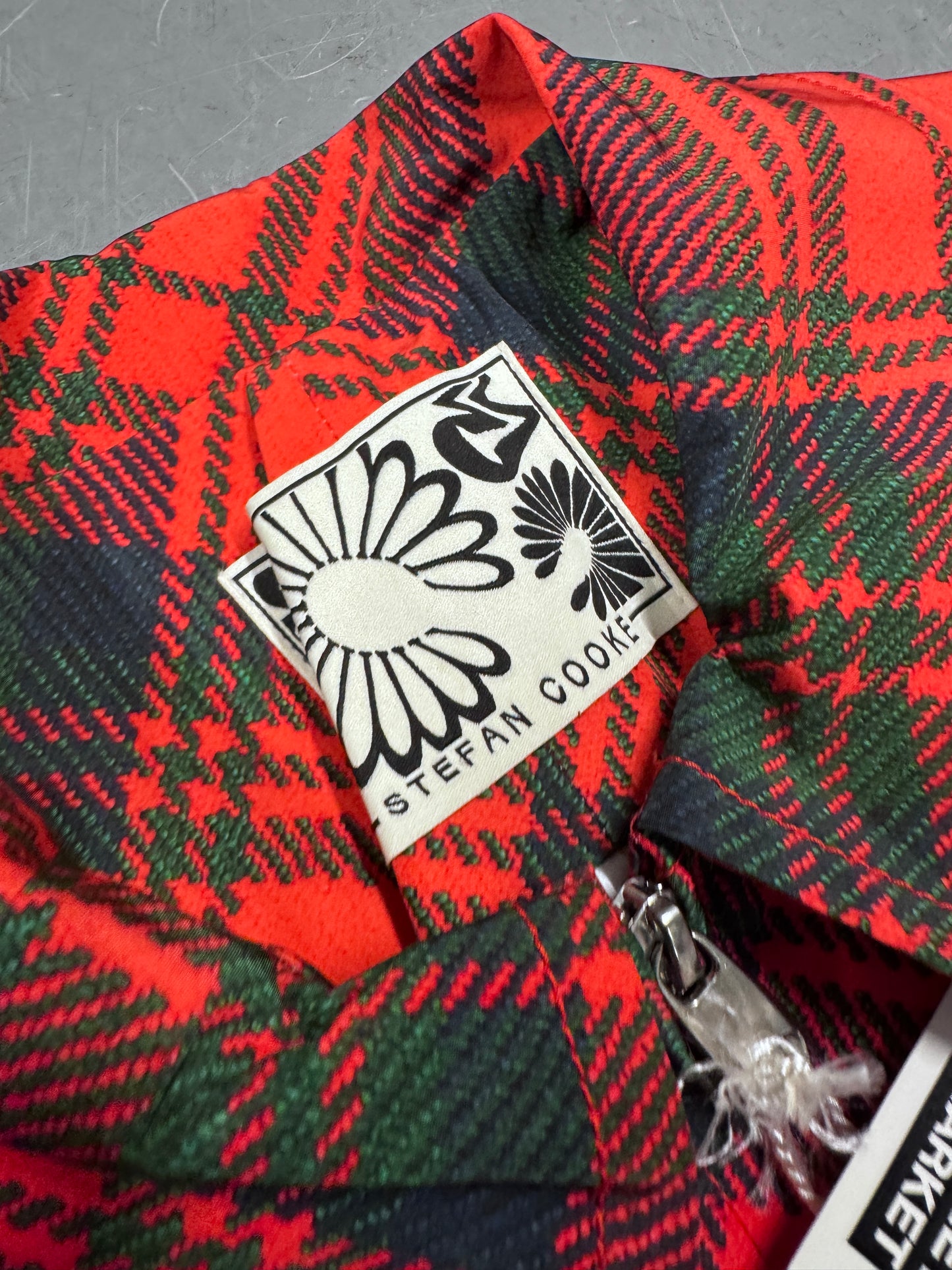 Stefan Cooke SS19 Tartan Coat