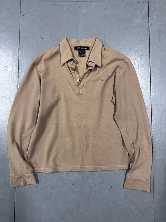 Raf Simons Kinetic Youth SS99 Cropped Polo