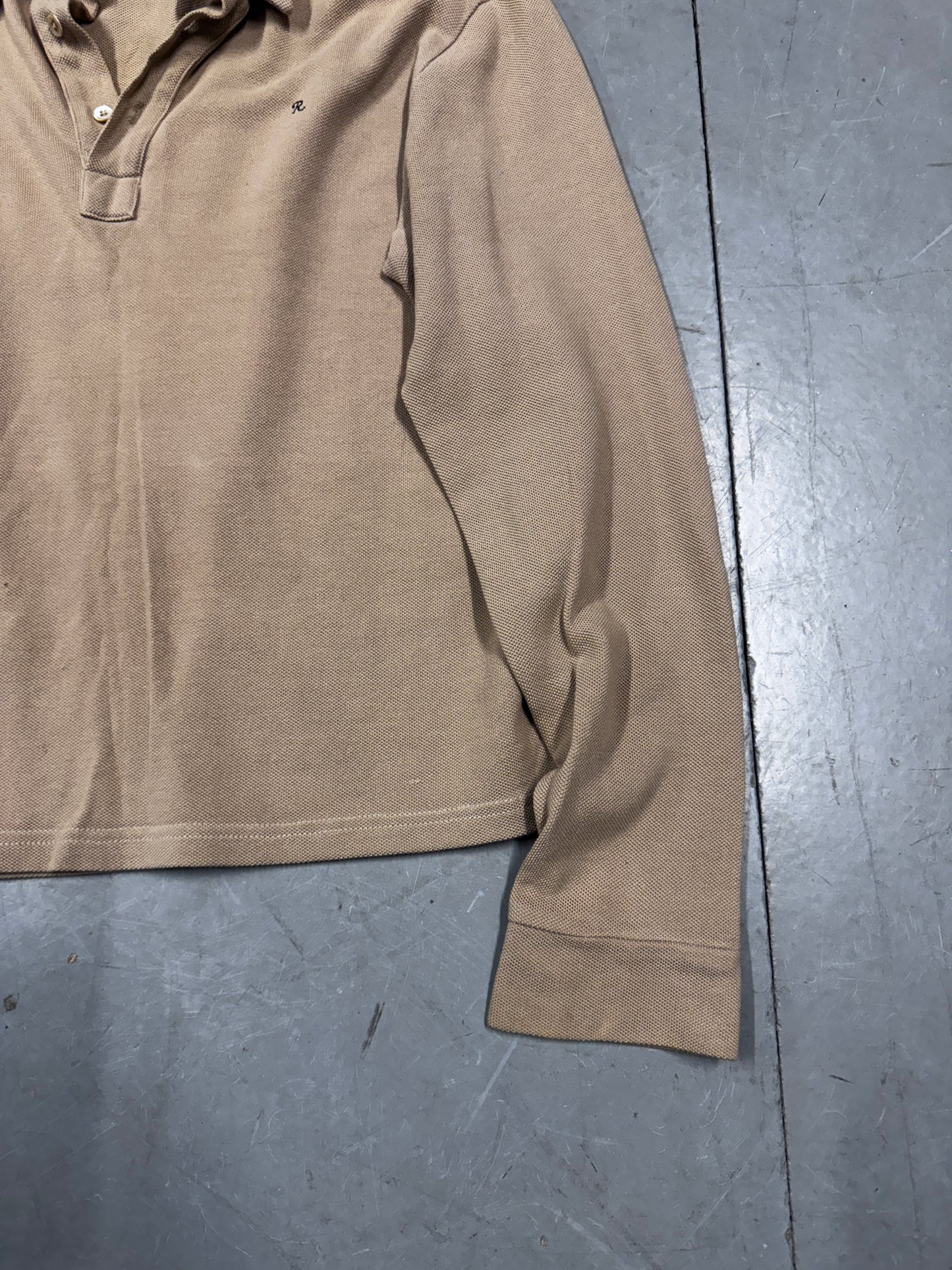 Raf Simons Kinetic Youth SS99 Cropped Polo