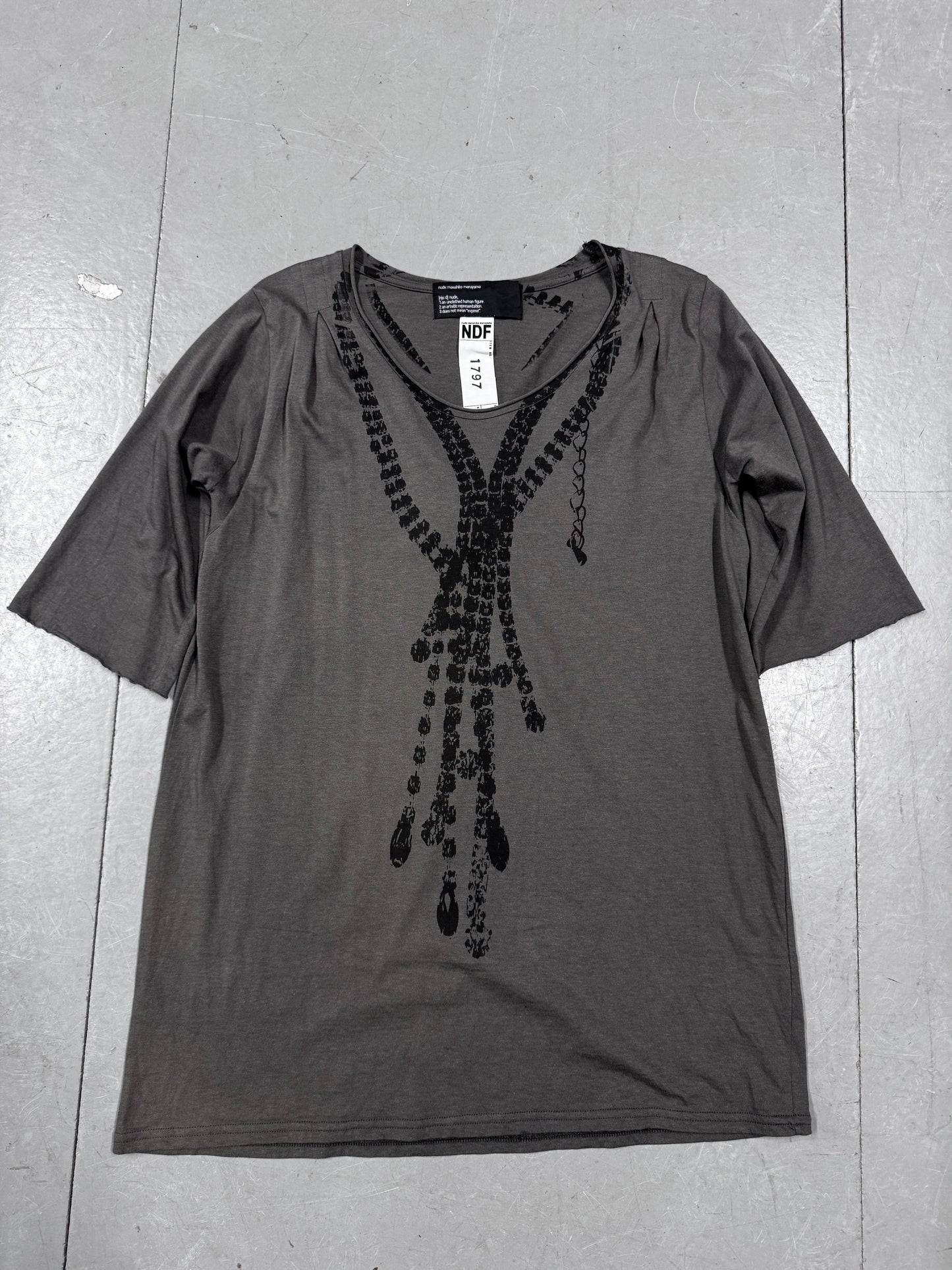 Masahiko Maruyama Necklace Print Tee