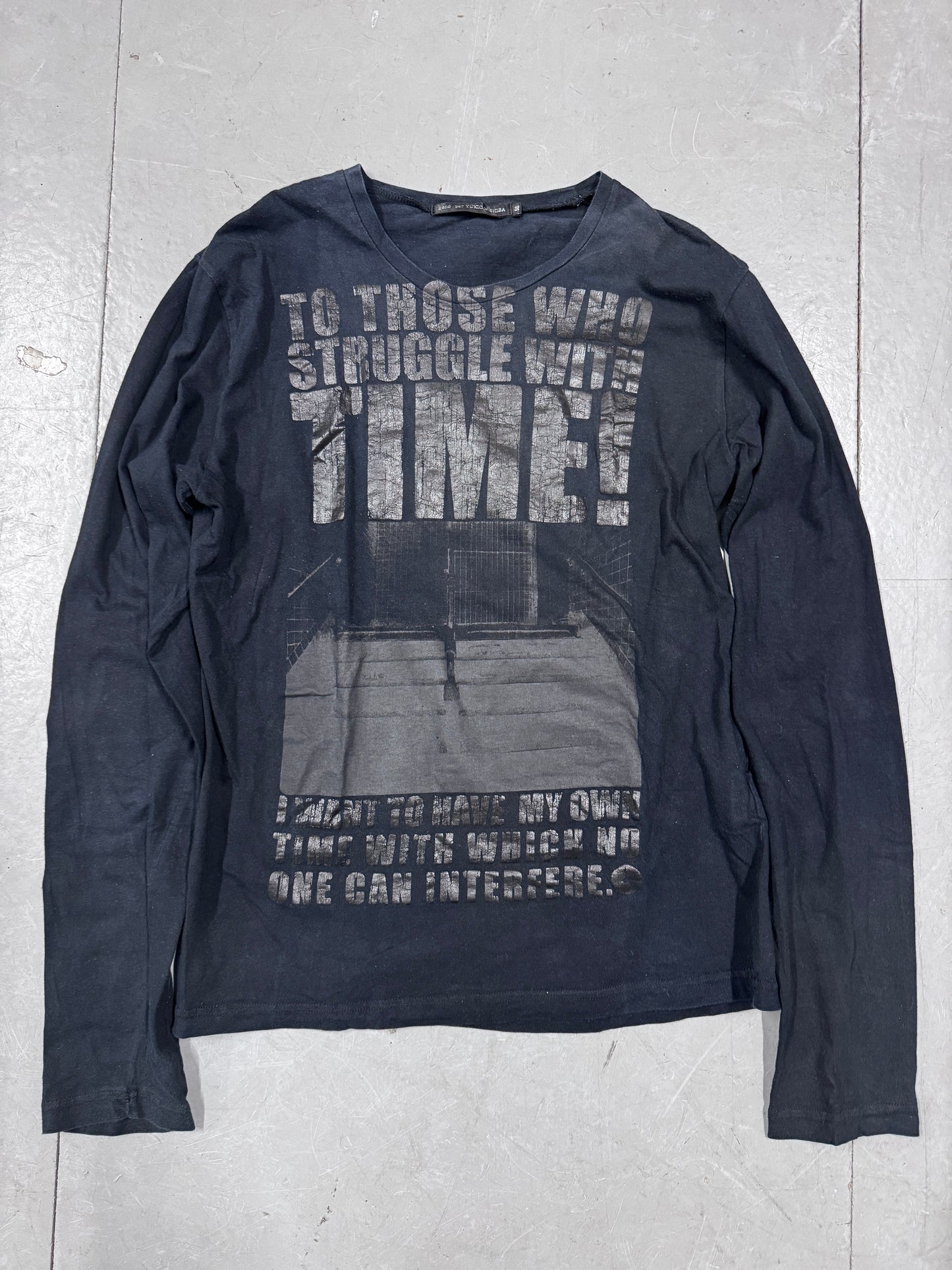 Yukio Mishiba Text Longsleeve