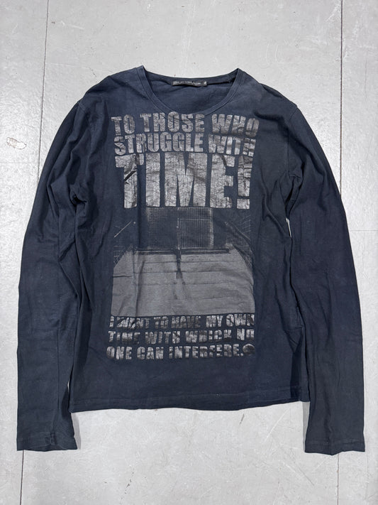 Yukio Mishiba Text Longsleeve