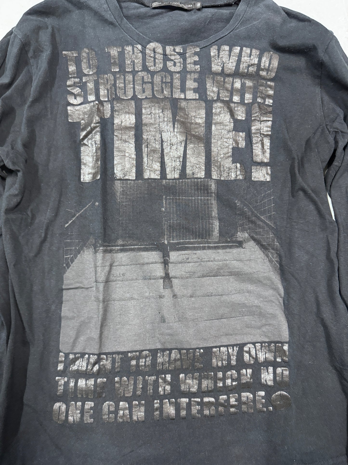 Yukio Mishiba Text Longsleeve