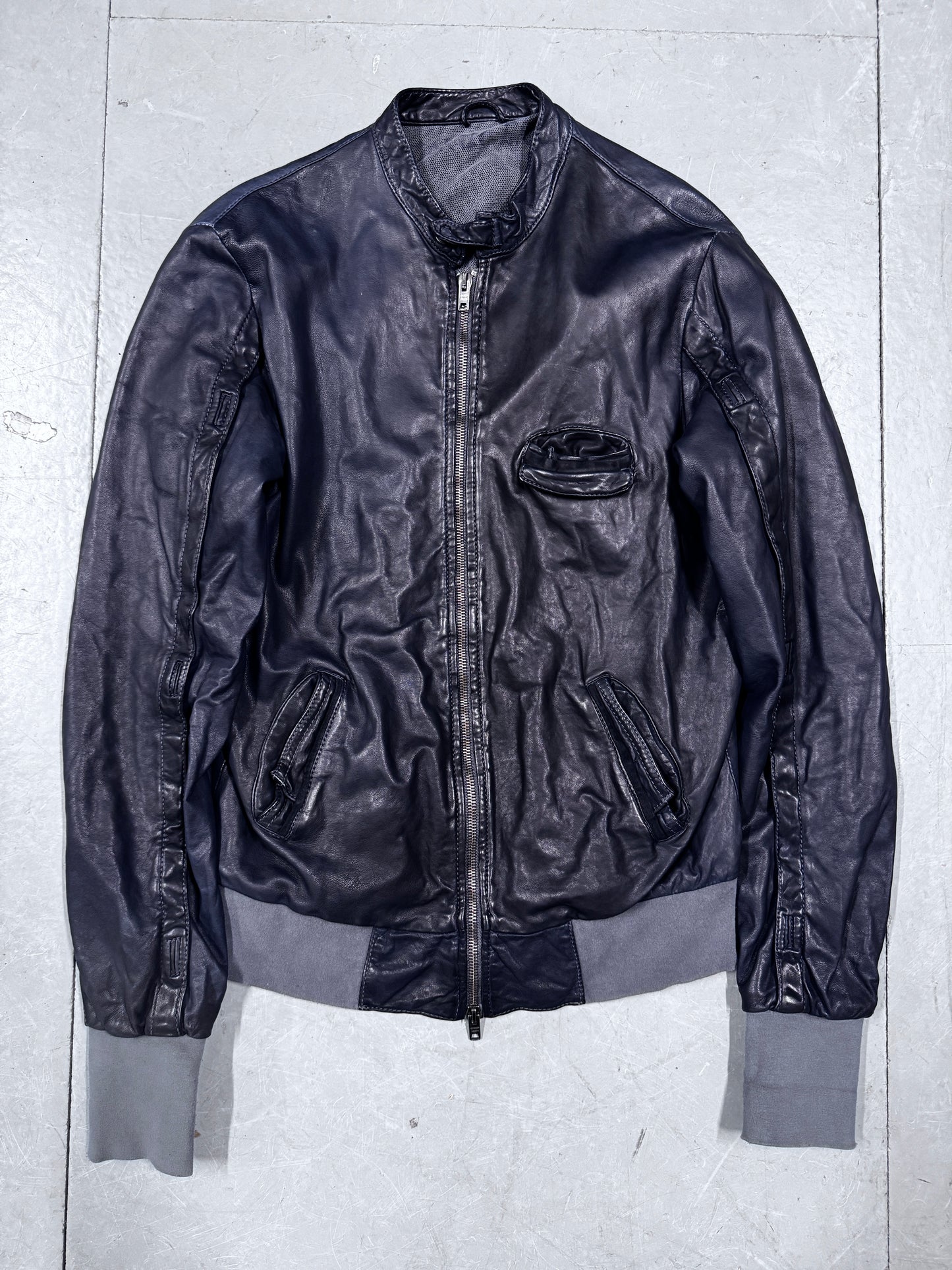 Giorgio Brato Technical Leather Jacket