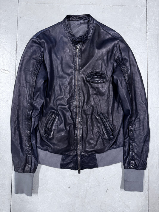 Giorgio Brato Technical Leather Jacket