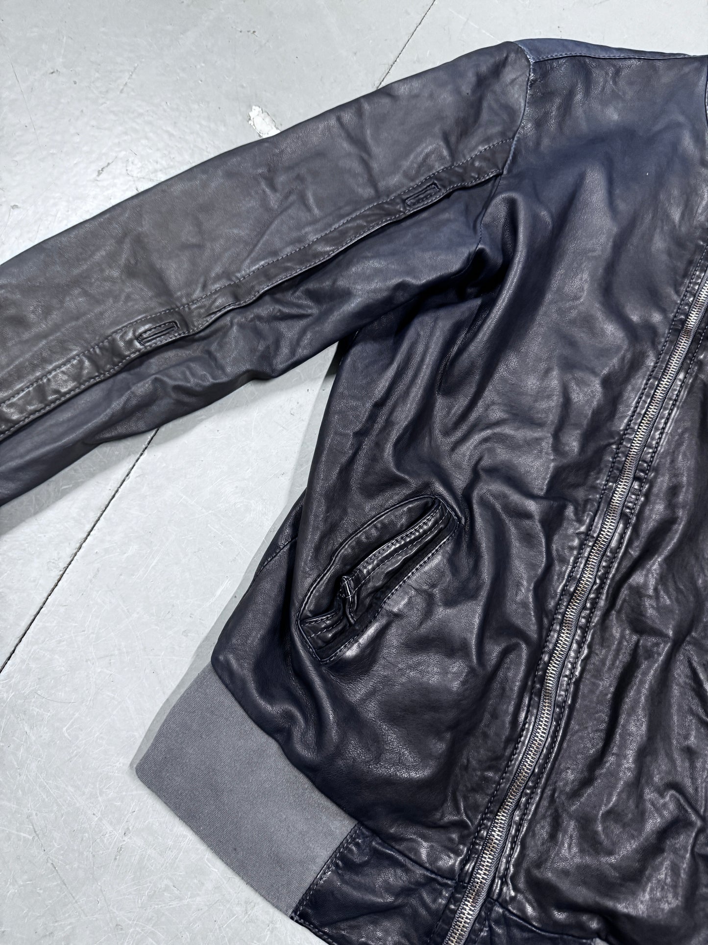 Giorgio Brato Technical Leather Jacket