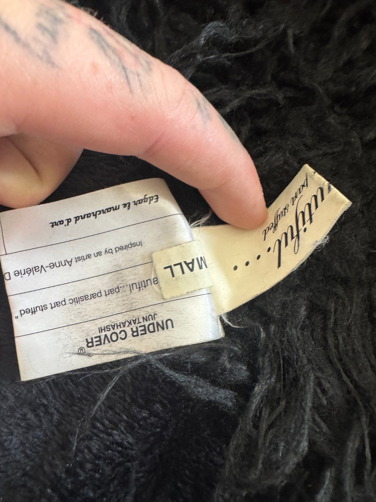 undercover aw04 but beautiful monster hoodie
