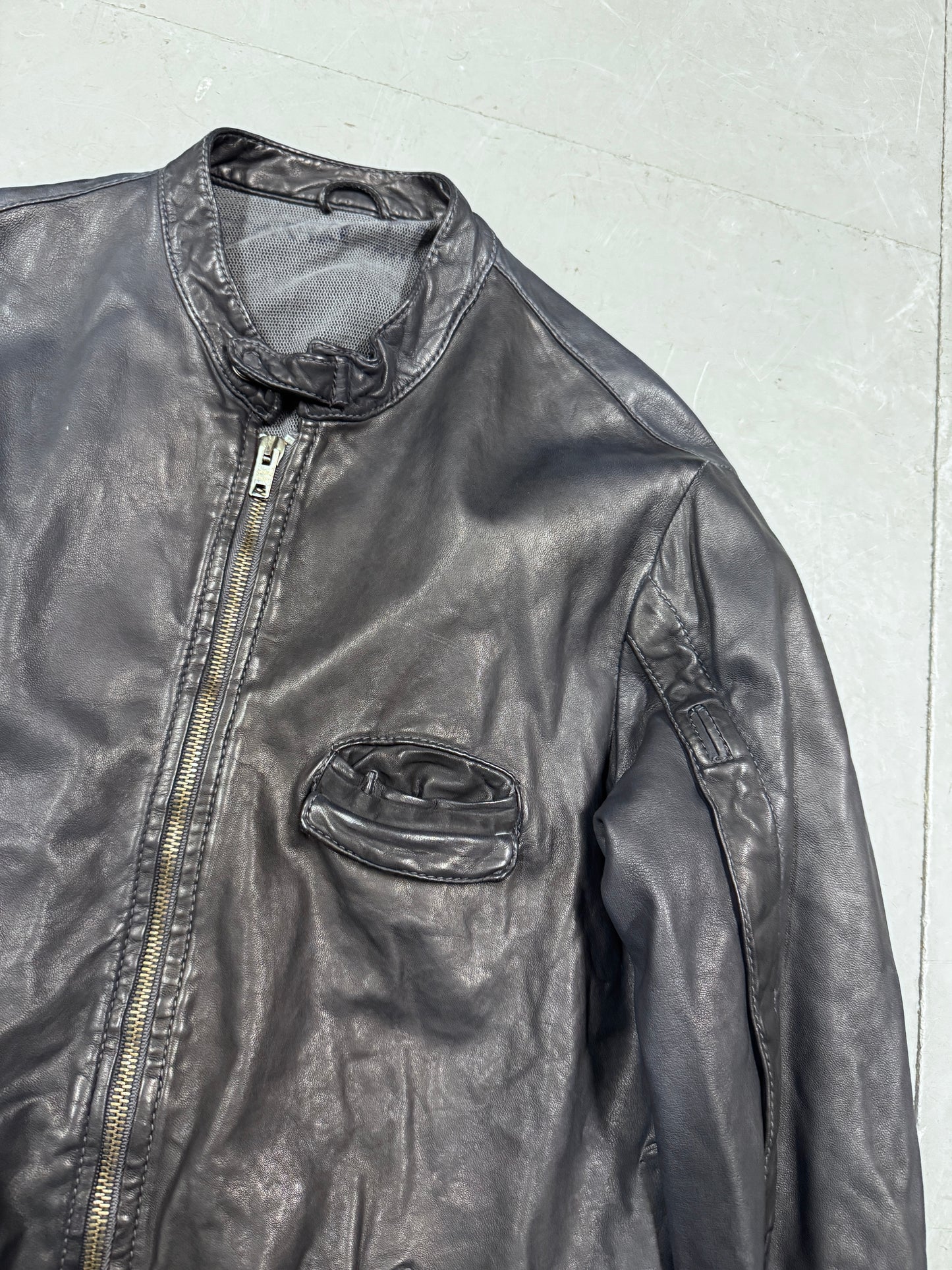Giorgio Brato Technical Leather Jacket