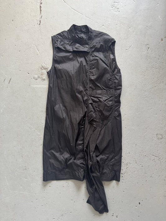 rick owens drkshdw 2016 collared vest