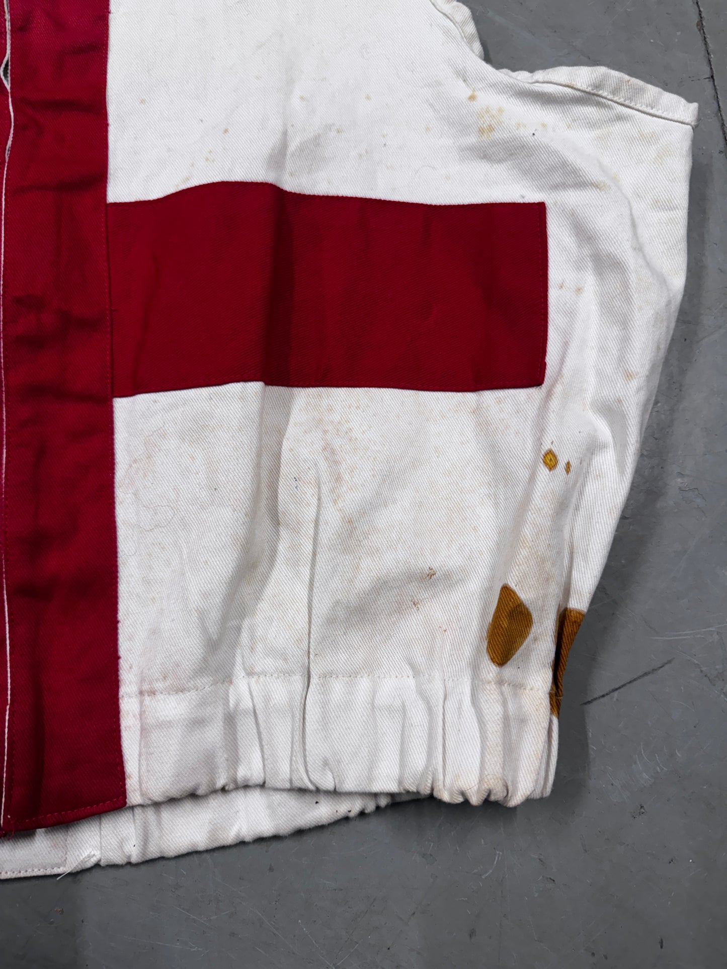 Antique British 1900s Red Cross Medical Vest