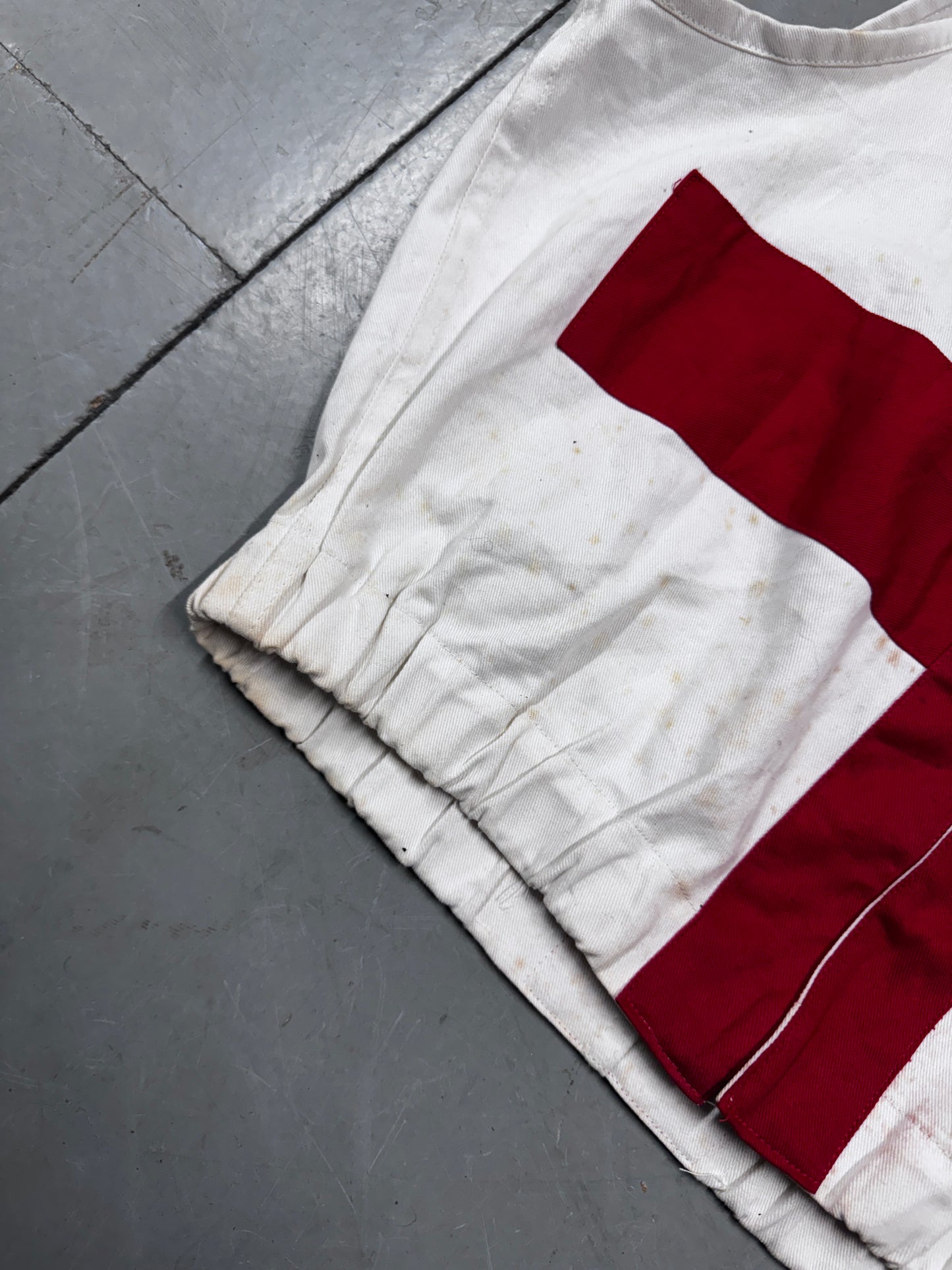 Antique British 1900s Red Cross Medical Vest
