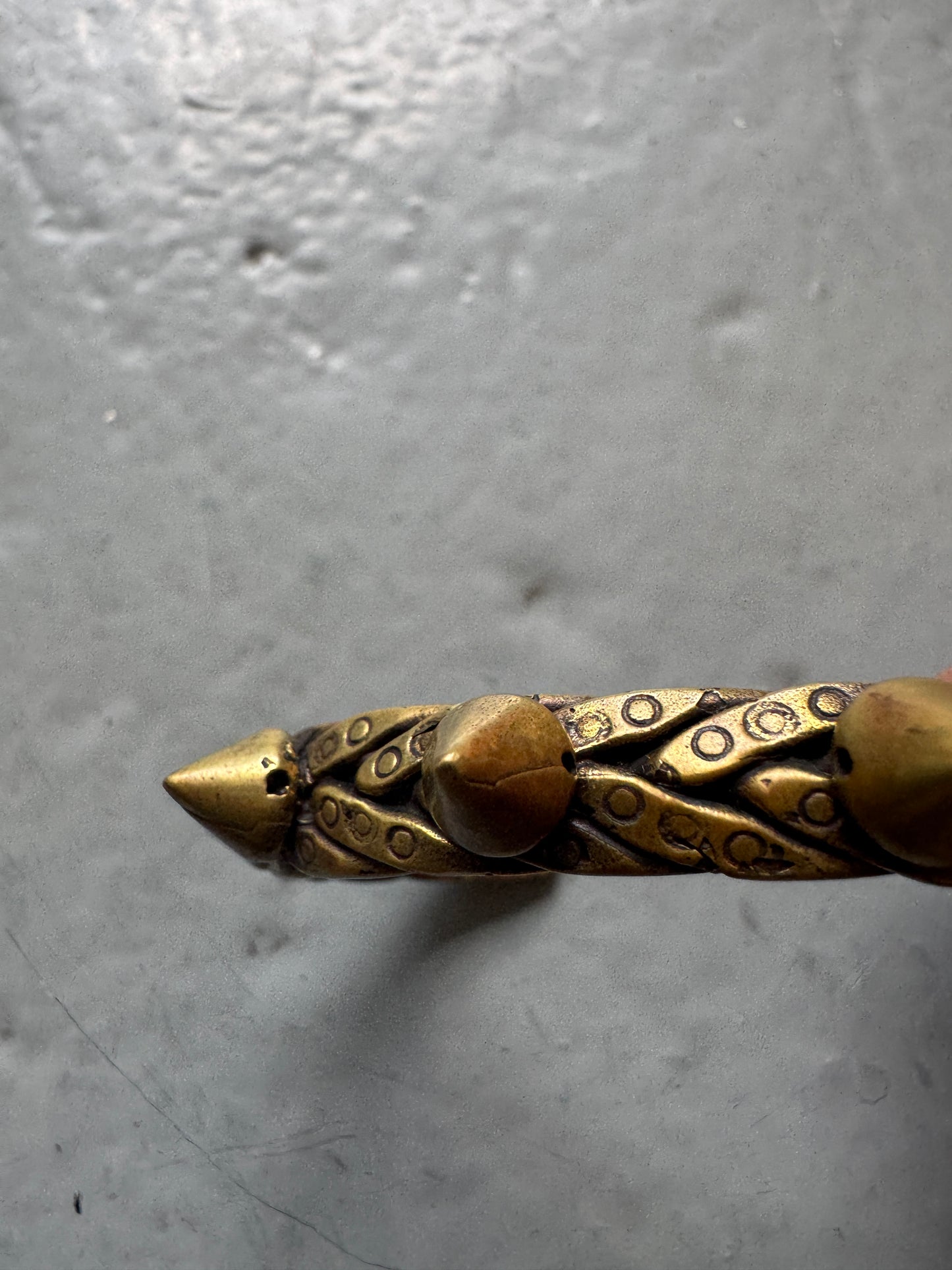 gunda spike braid bracelet