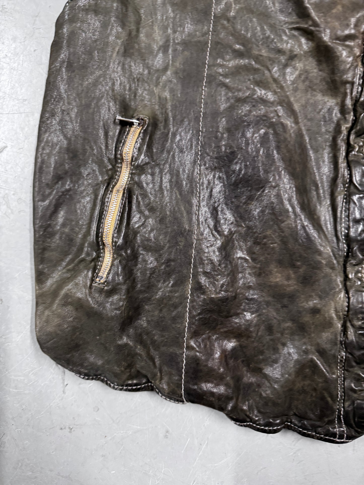 Giorgio Brato Leather vest