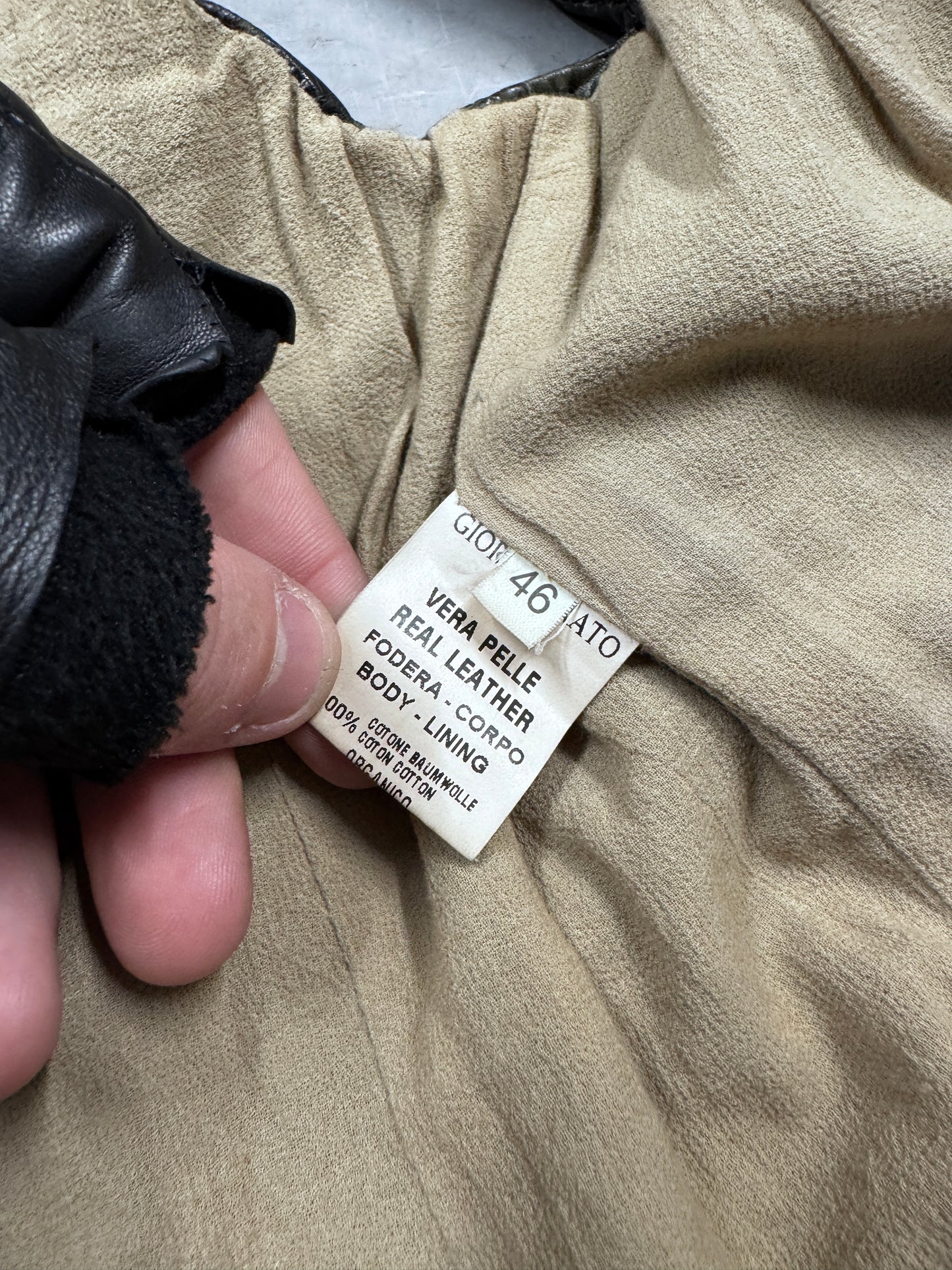 Giorgio Brato Leather vest