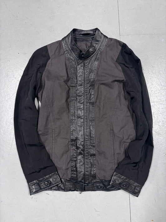 Julius SS09 Leather Trim Jacket