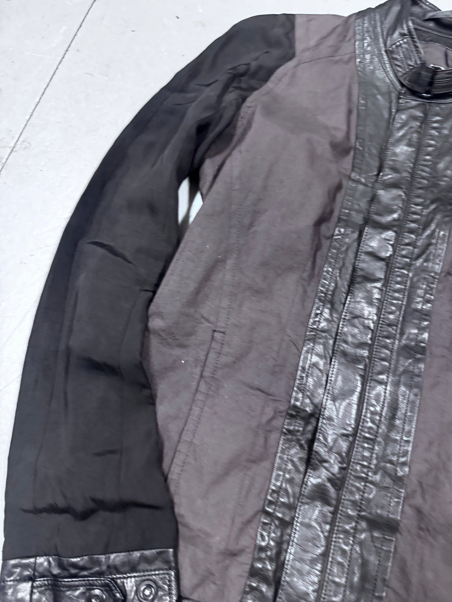 Julius SS09 Leather Trim Jacket