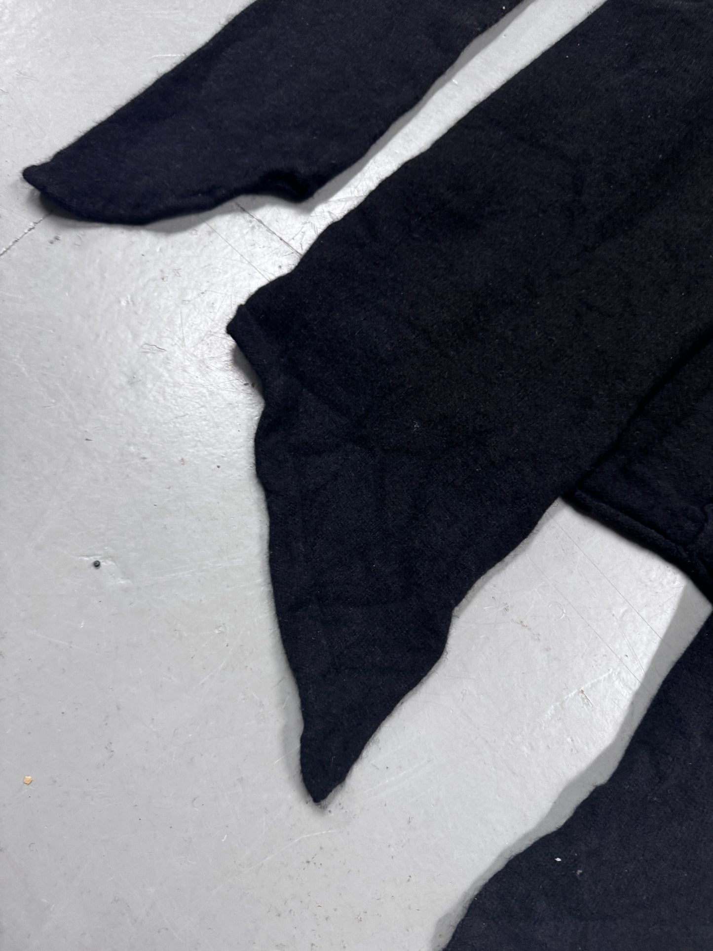 Individual Sentiments Soft Knit Pointed Jacket