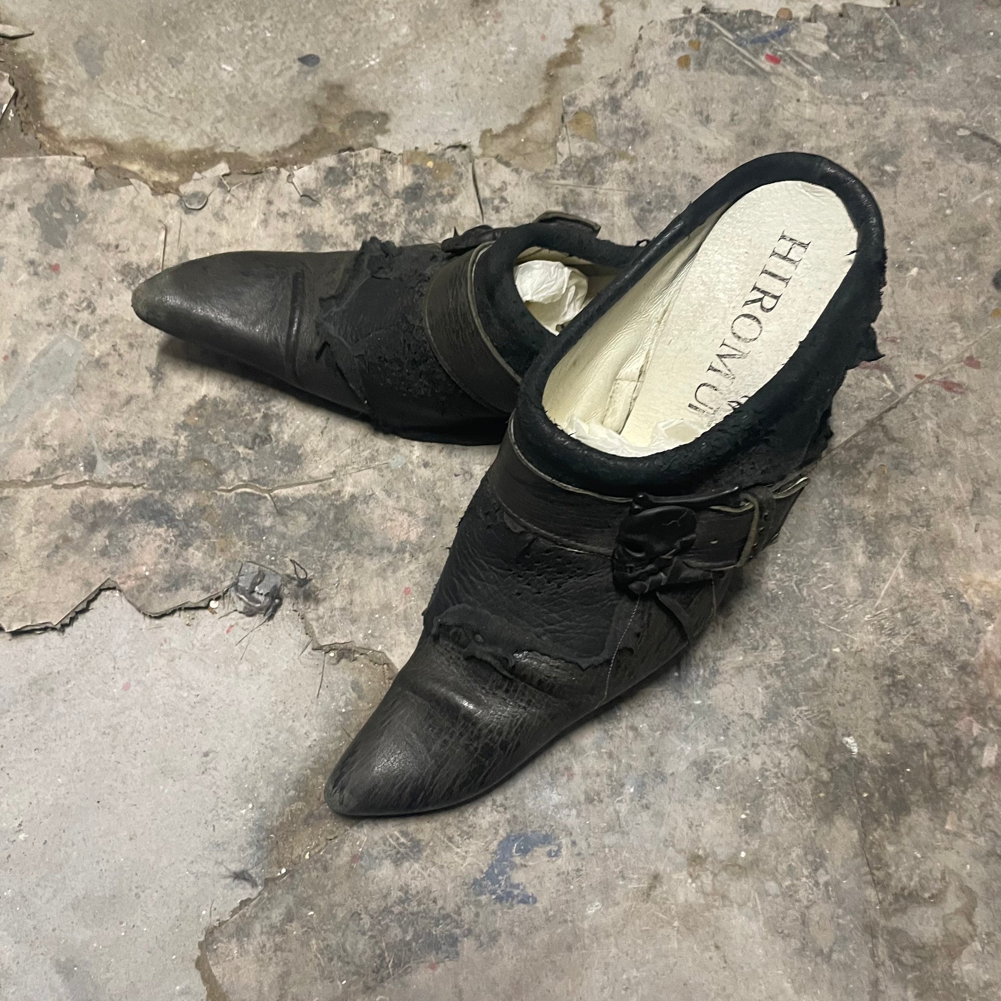 Hiromu Takahara (Roen) Butter Knife Shoes – Jubilee Archive Hiromu Takahara (Roen) Butter Knife Shoes – Jubilee Archive