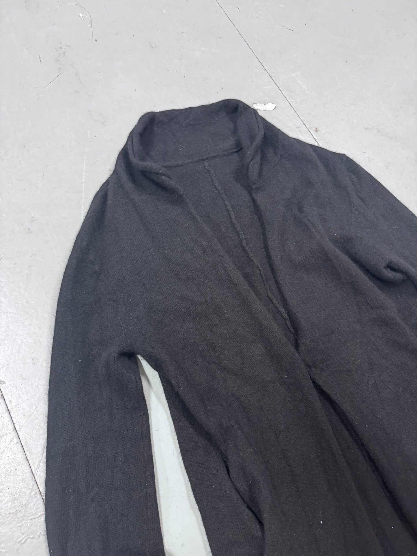 Individual Sentiments Soft Knit Pointed Jacket
