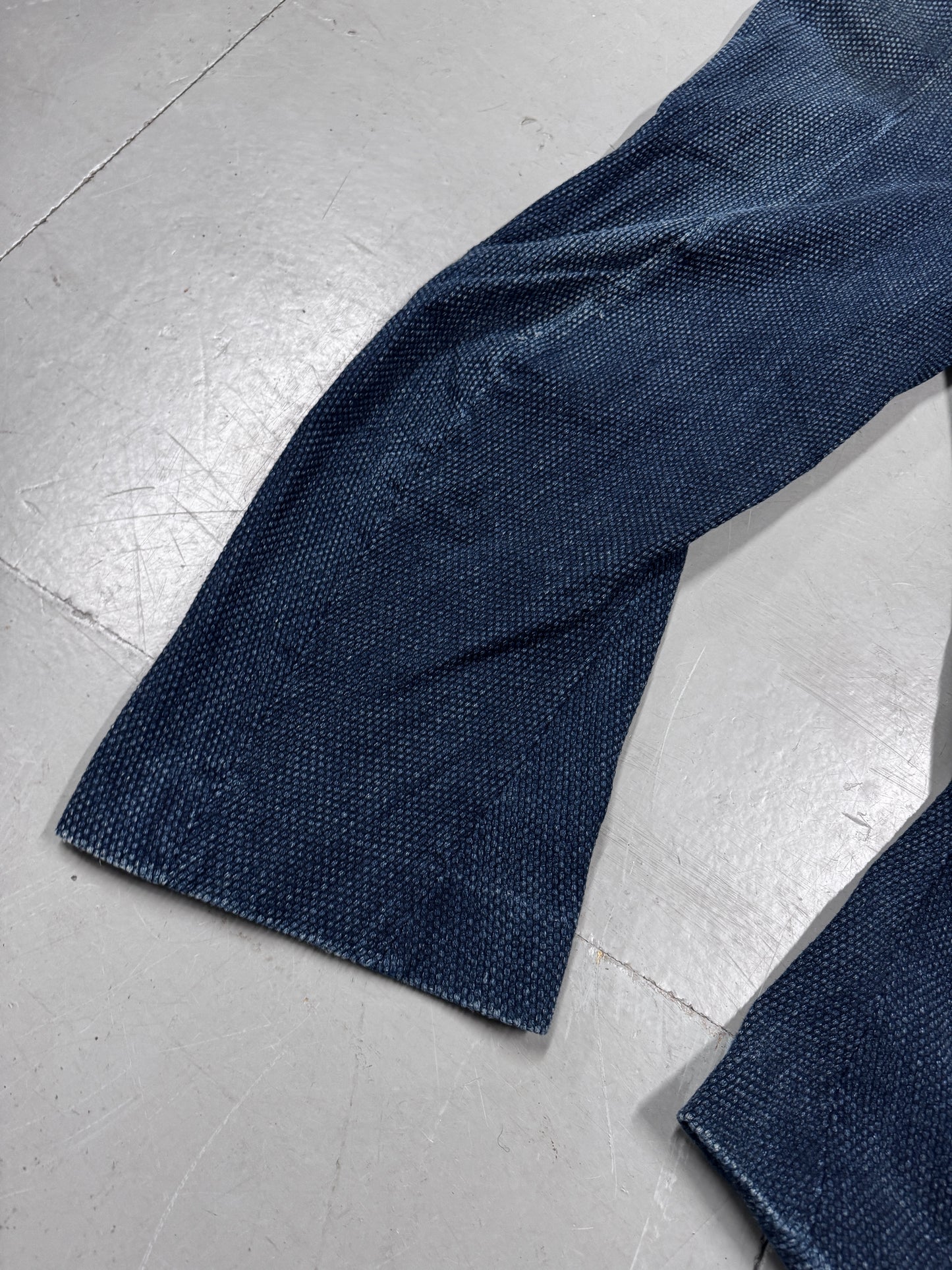 Kozaburo Woven 3D Flare Trousers