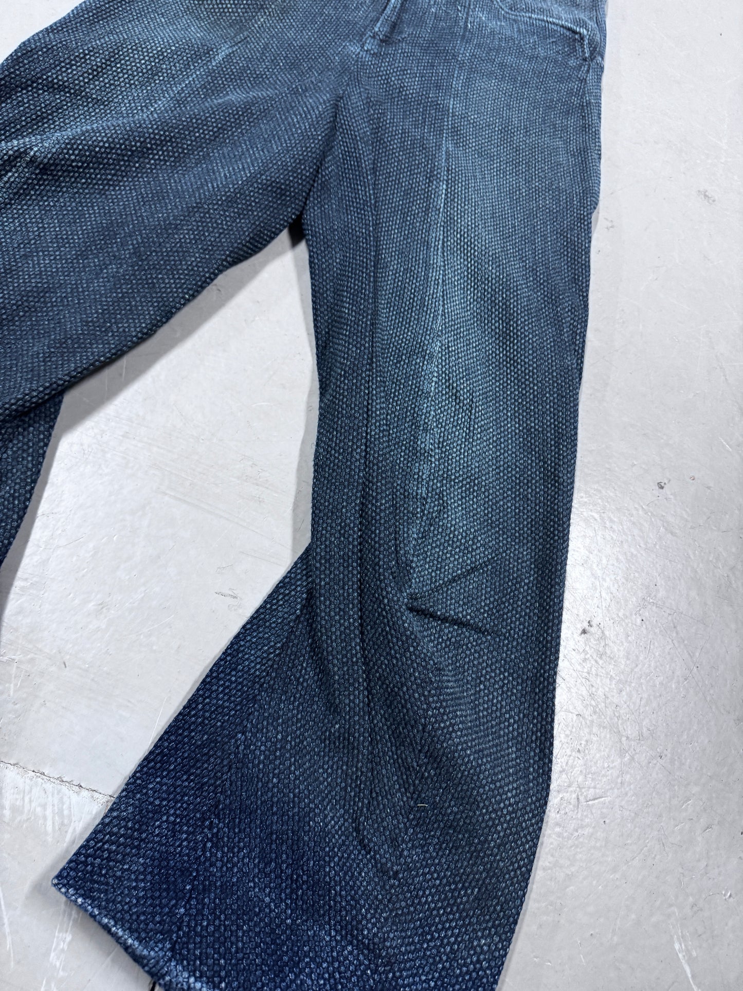 Kozaburo Woven 3D Flare Trousers