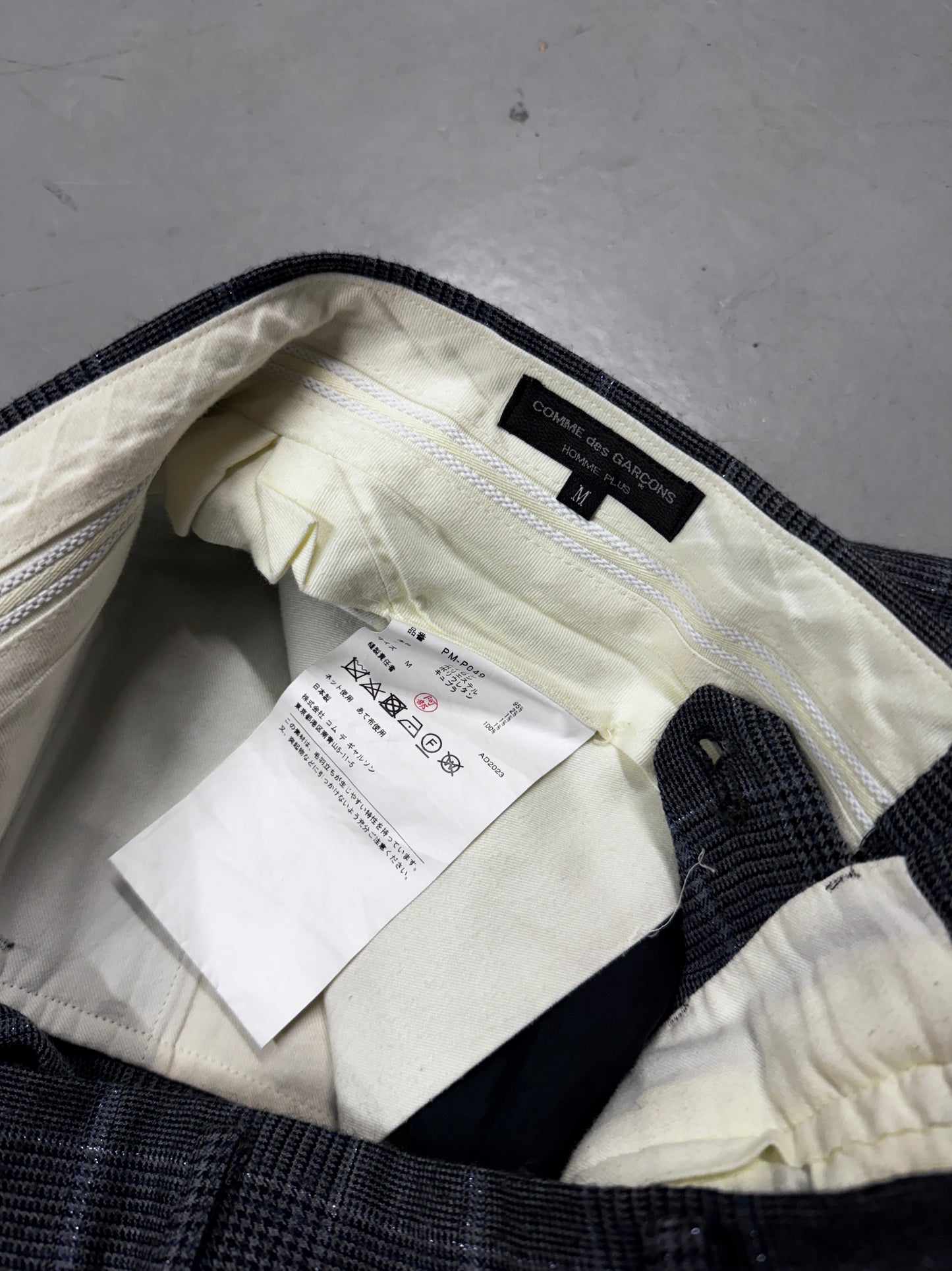 Comme Des Garcons Homme Plus 2023 Wide Shorts