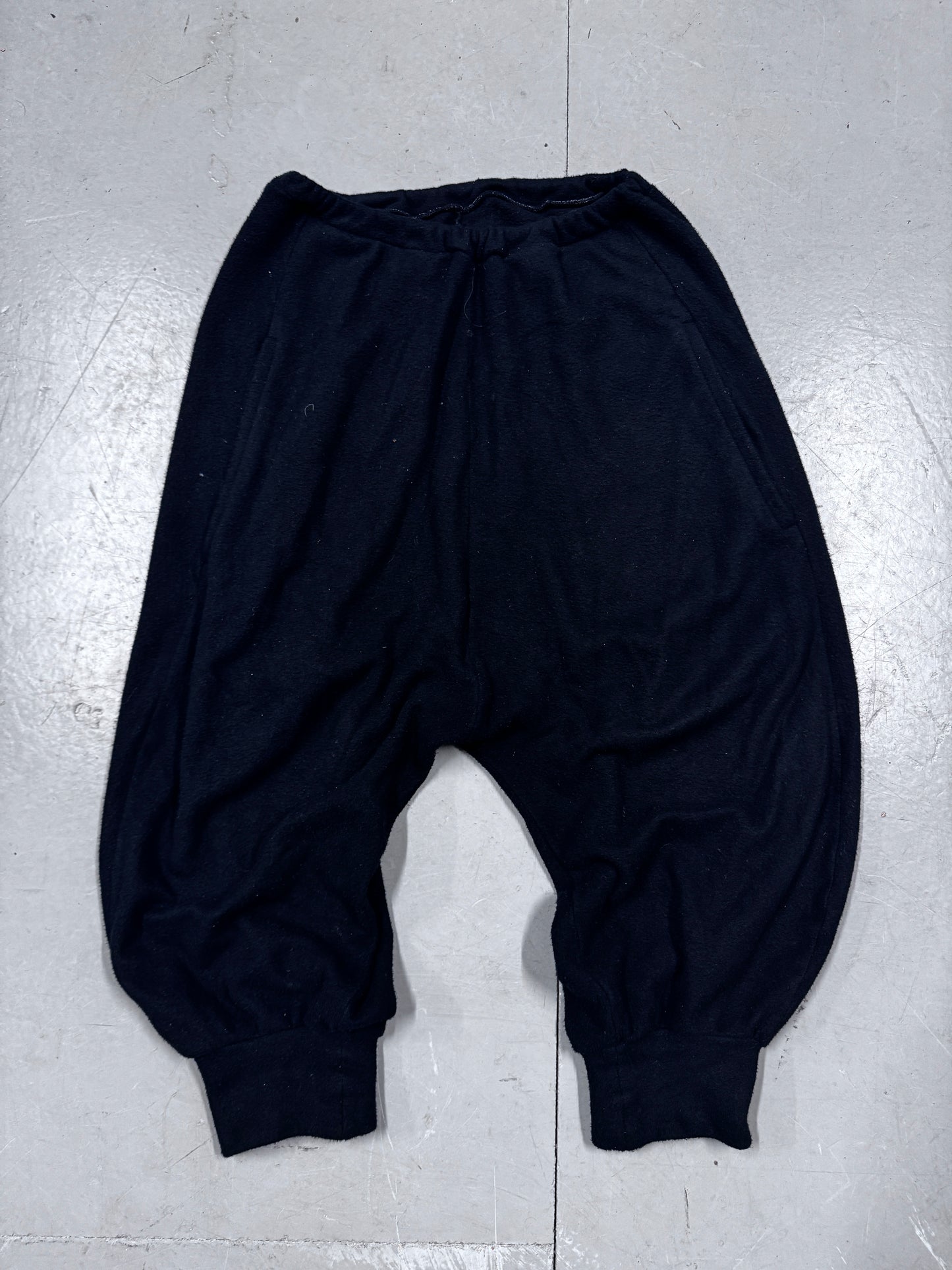 ifsixwasnine fleece drop crotch trousers