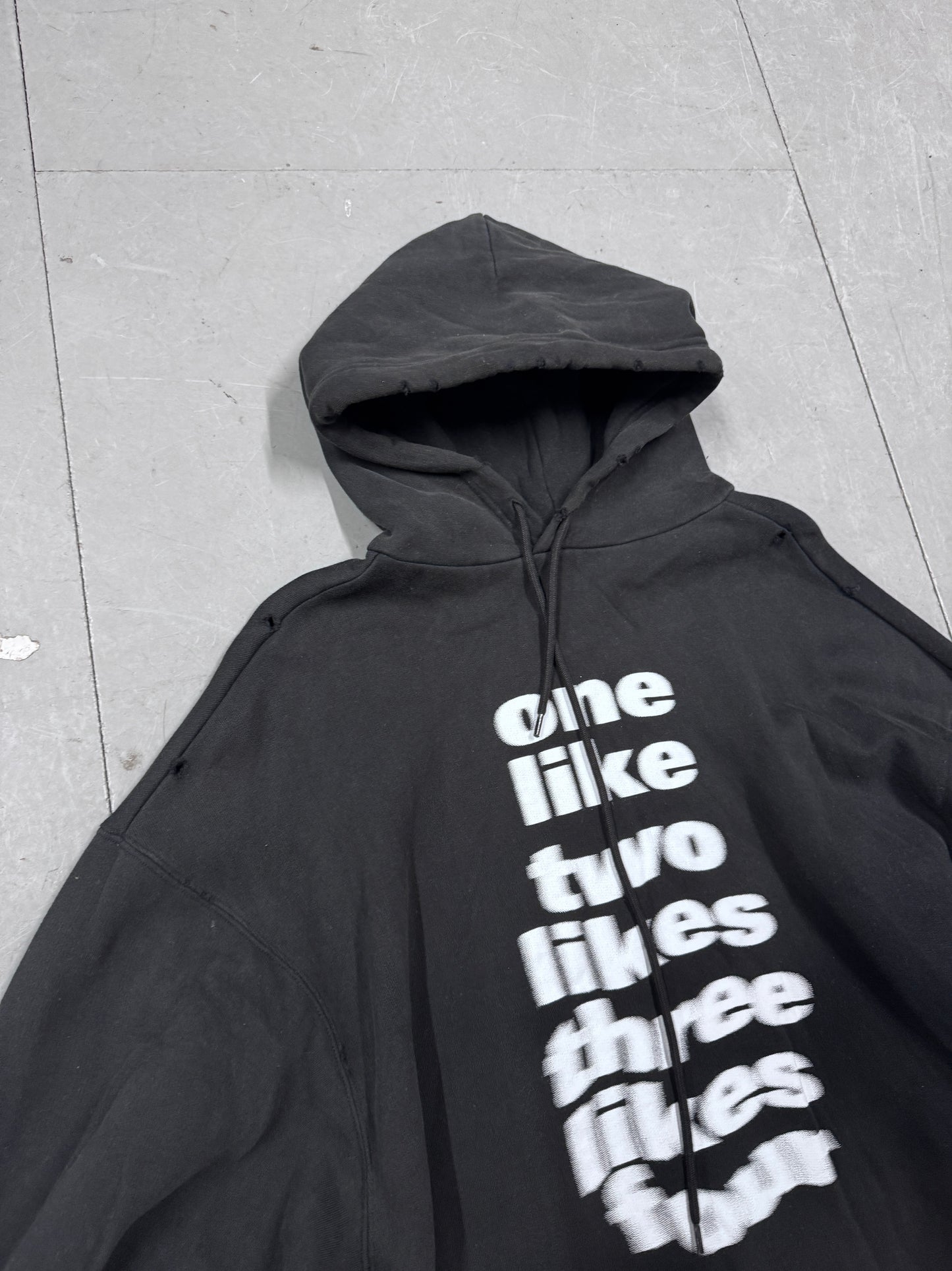 Vetements Demna AW20 Likes Hoodie