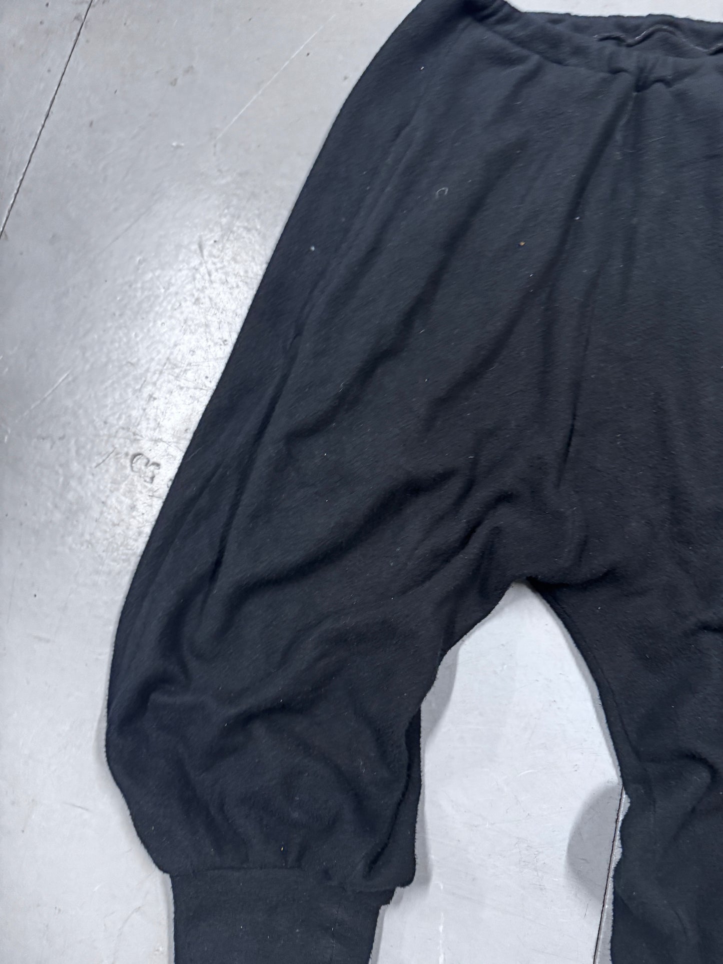 ifsixwasnine fleece drop crotch trousers
