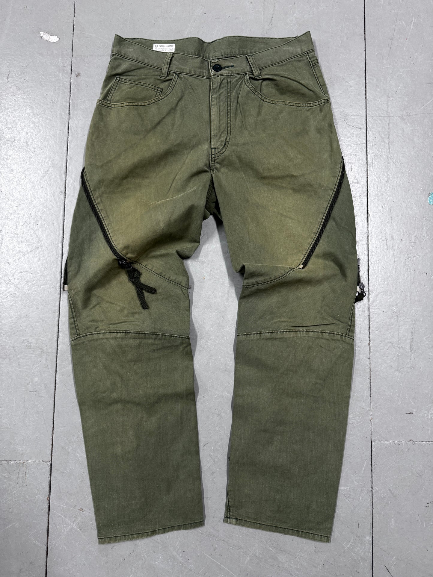 Final Home Multi Zip Tactical Pants