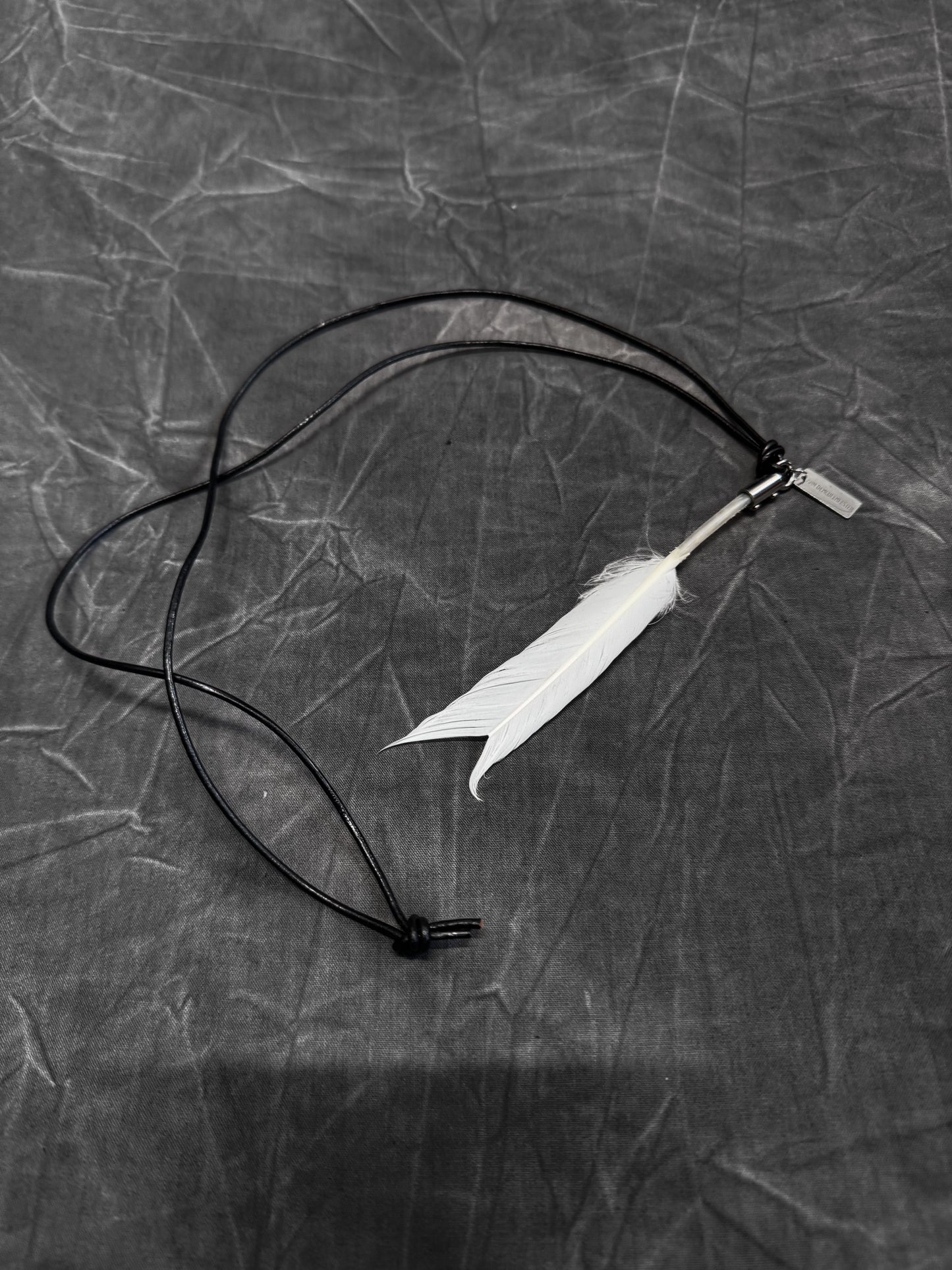 Ann Demeulemeester Feather Necklace