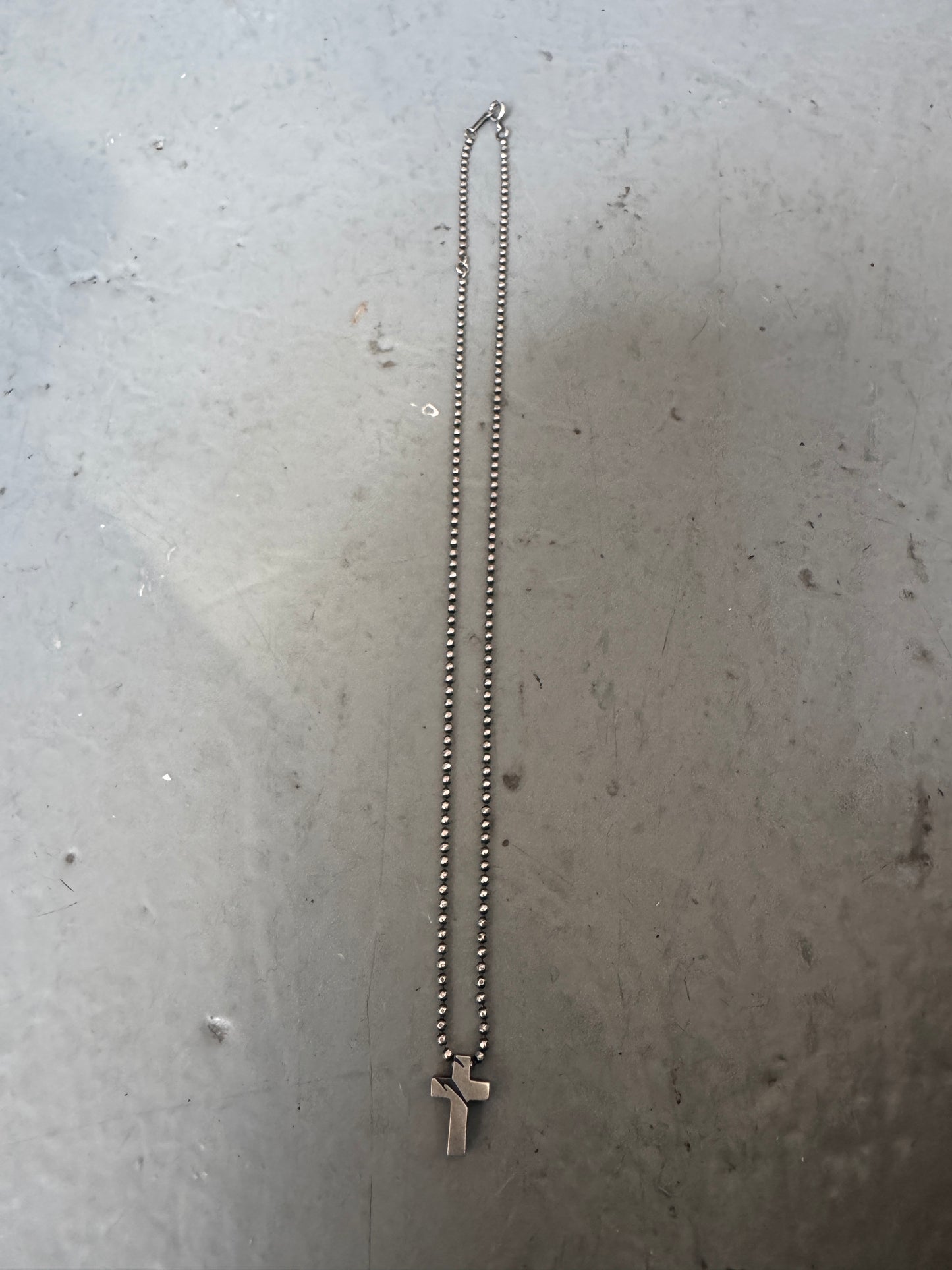 kiryuyrik 925 silver claw cross necklace