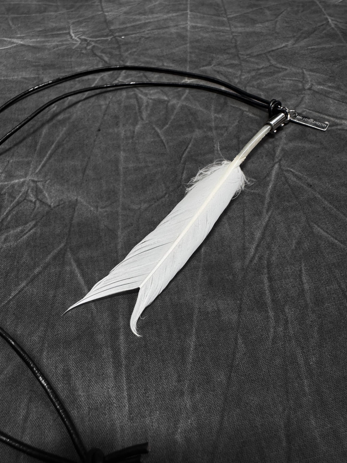 Ann Demeulemeester Feather Necklace