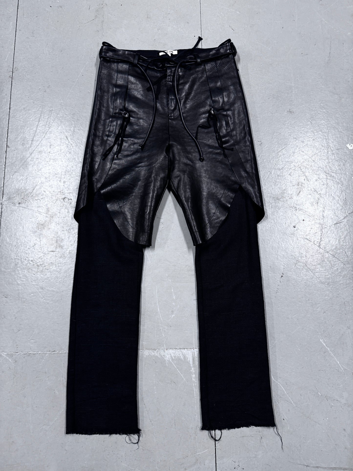 Damir Doma AW09 Layered Leather Trousers
