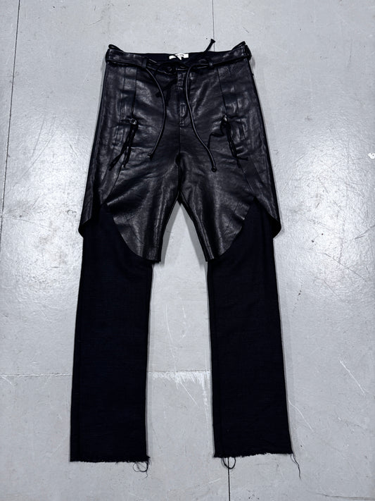 Damir Doma AW09 Layered Leather Trousers