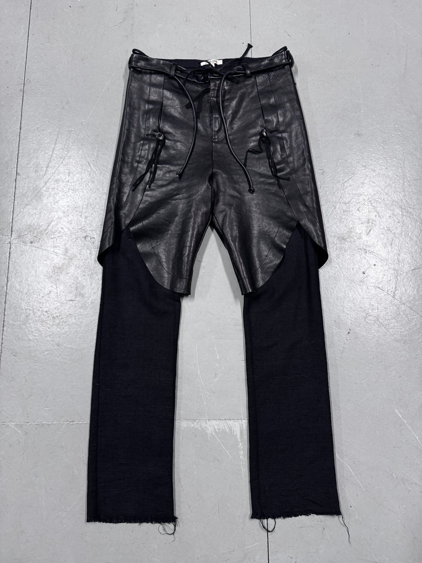 Damir Doma AW09 Layered Leather Trousers