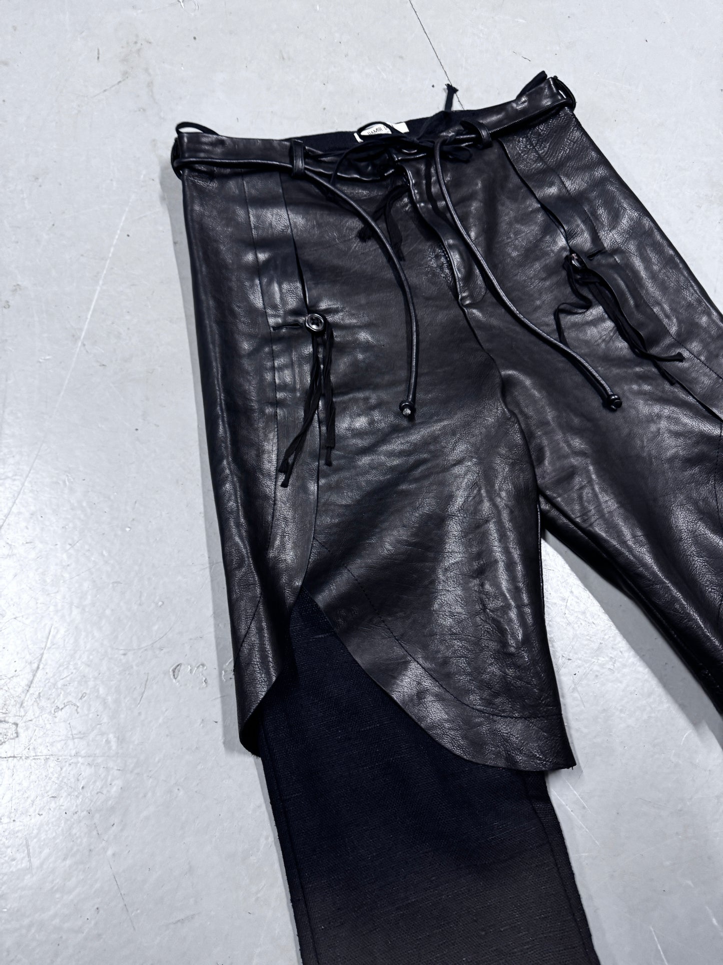 Damir Doma AW09 Layered Leather Trousers