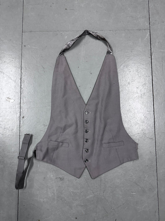 Vintage British Tailoring Backless Waistcoat