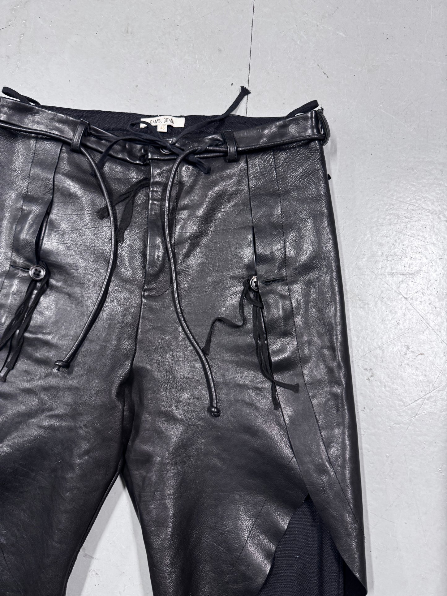 Damir Doma AW09 Layered Leather Trousers