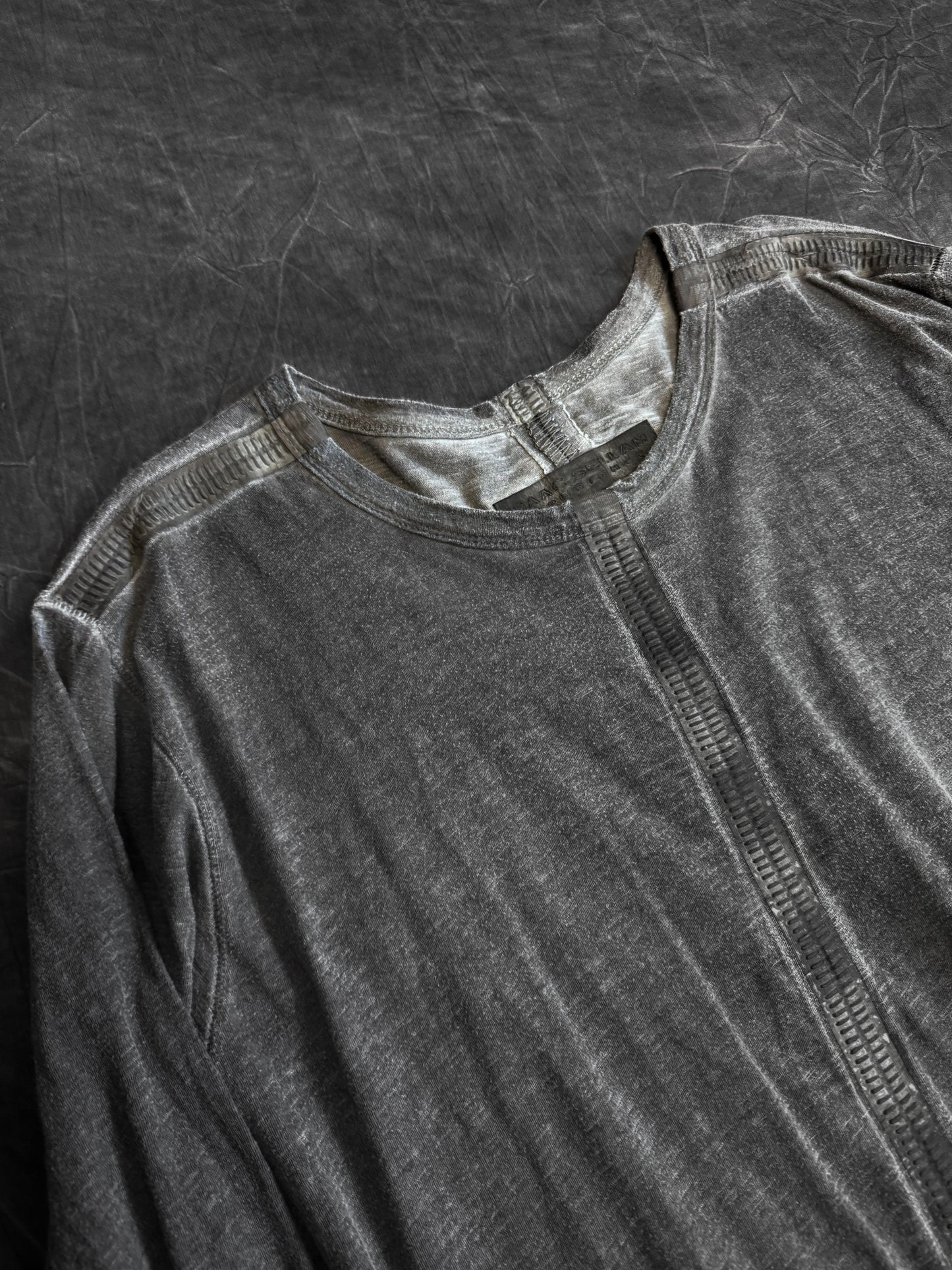 Isaac Sellam Experience Taped Staple Seam Longsleeve