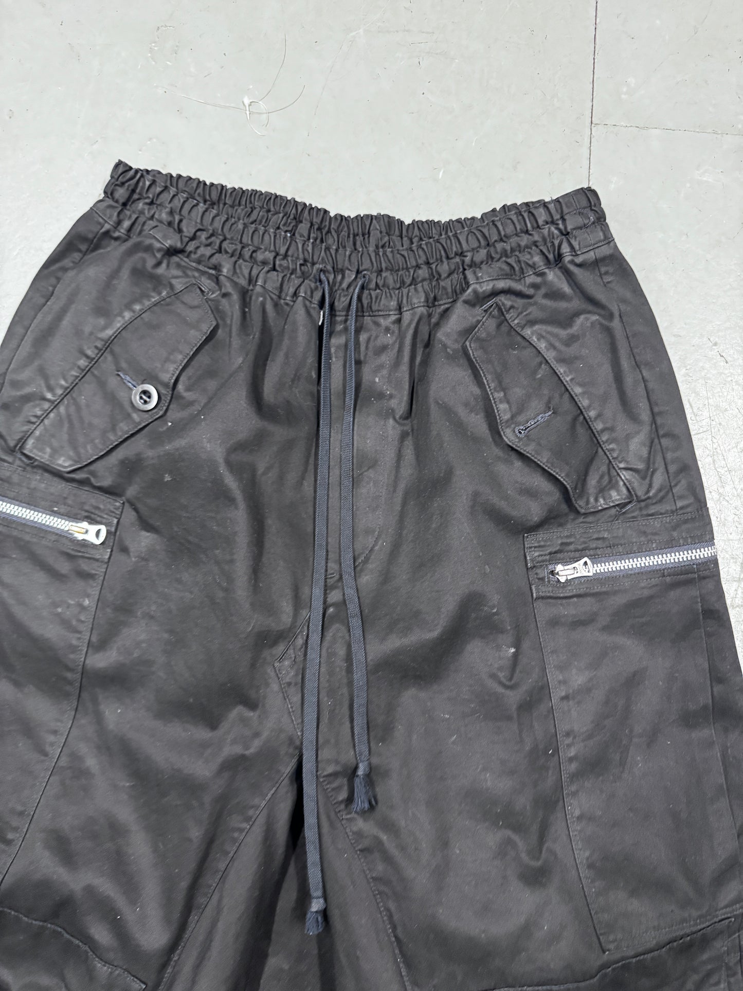Junya Watanabe Man CDG Drop Crotch Zipper Shorts