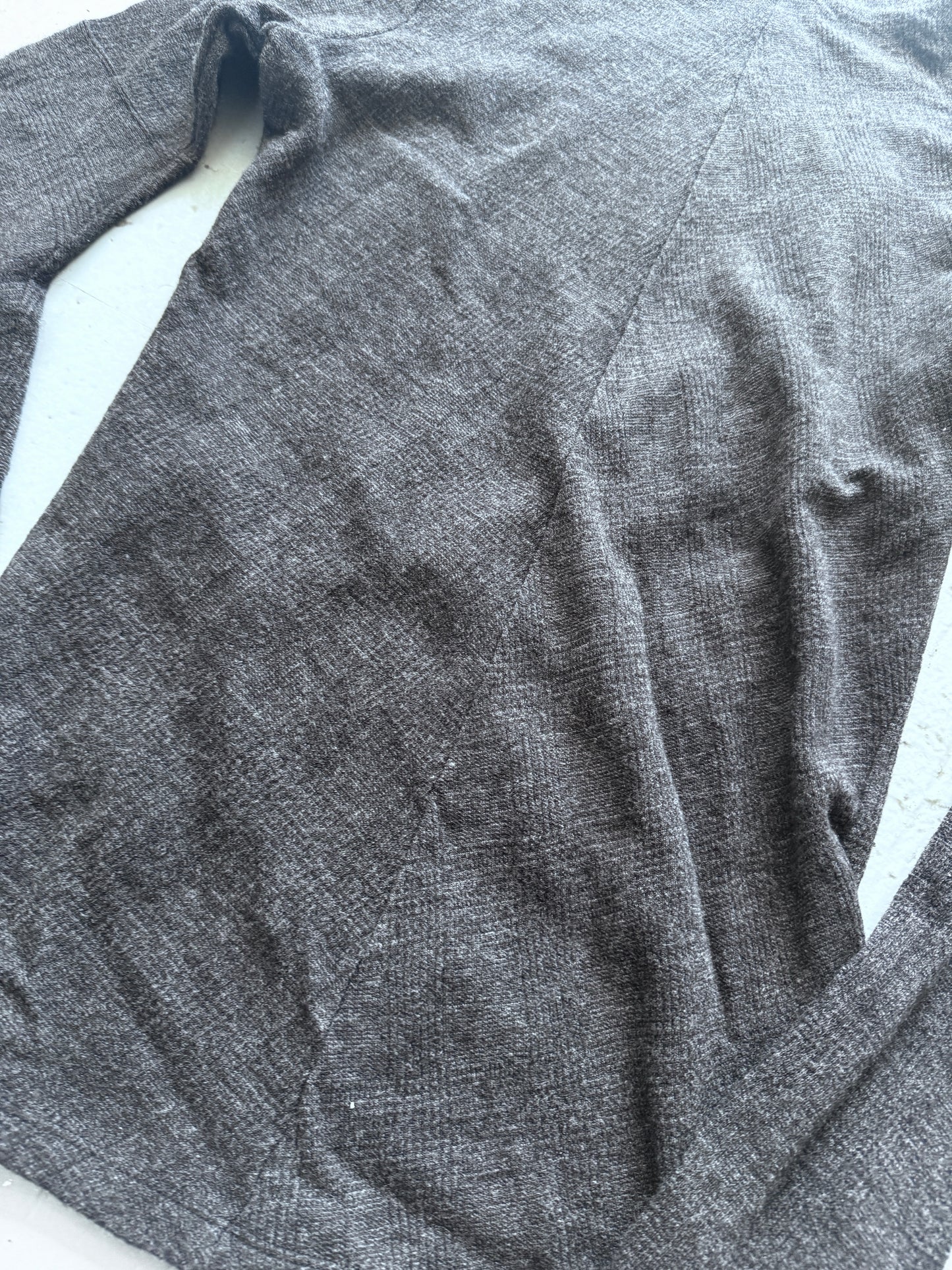 The viridi-anne twist sleeved high neck jumper