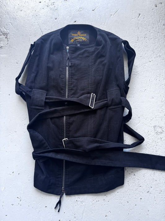 Vivienne Westwood Anglomania Wool Bondage Vest