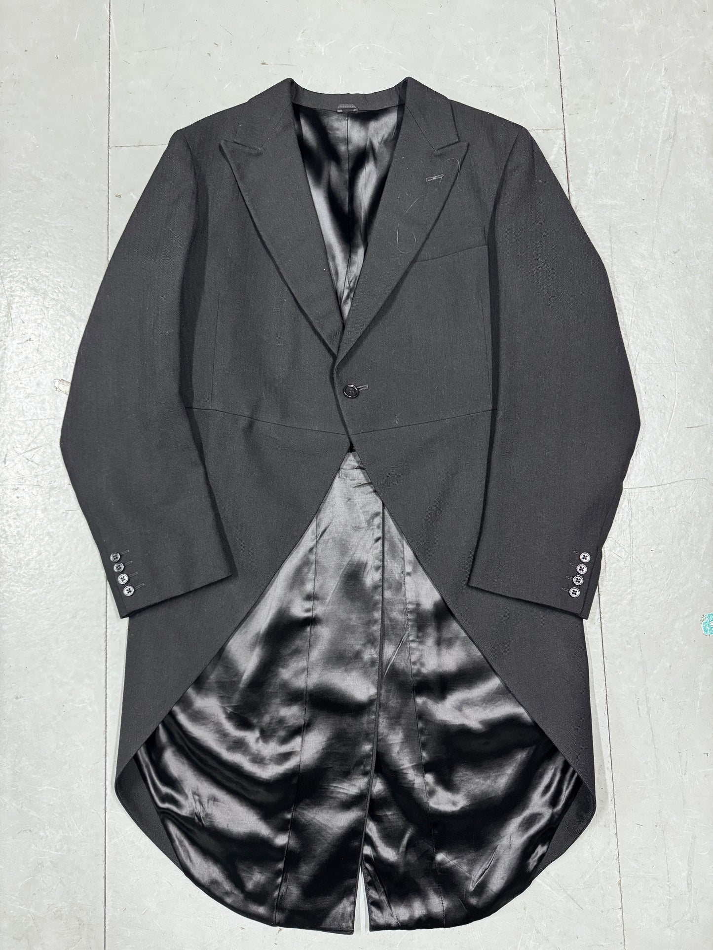 1900s Lined British Tailcoat