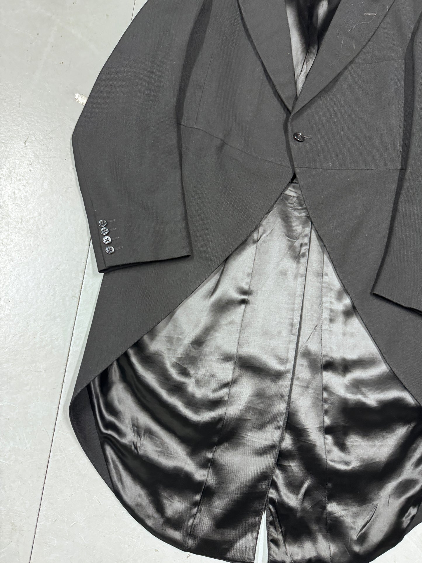 1900s Lined British Tailcoat